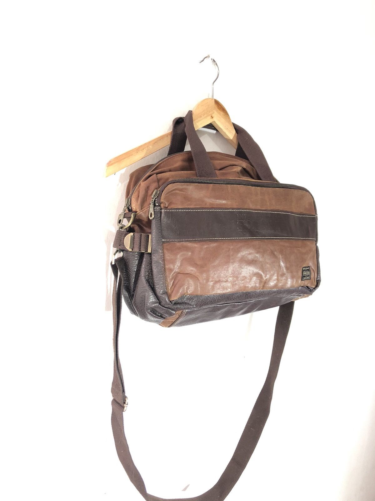 Porter Porter Messenger/ Laptop Bag Material Leather Size ONE SIZE - 3 Thumbnail