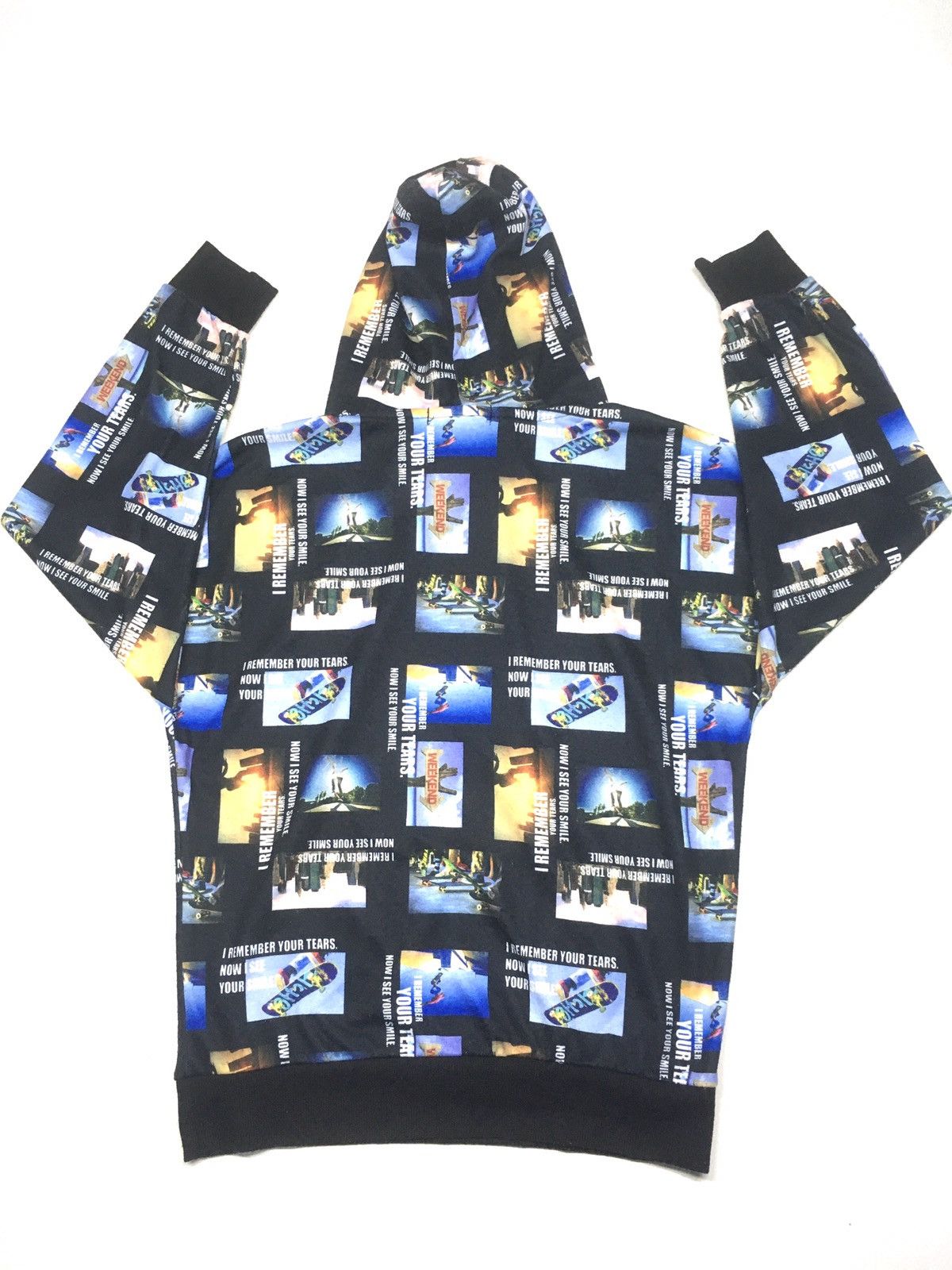 Vintage × Welcome Skateboards Full print hoodie skateboard space opera Size US S / EU 44-46 / 1 - 8 Thumbnail