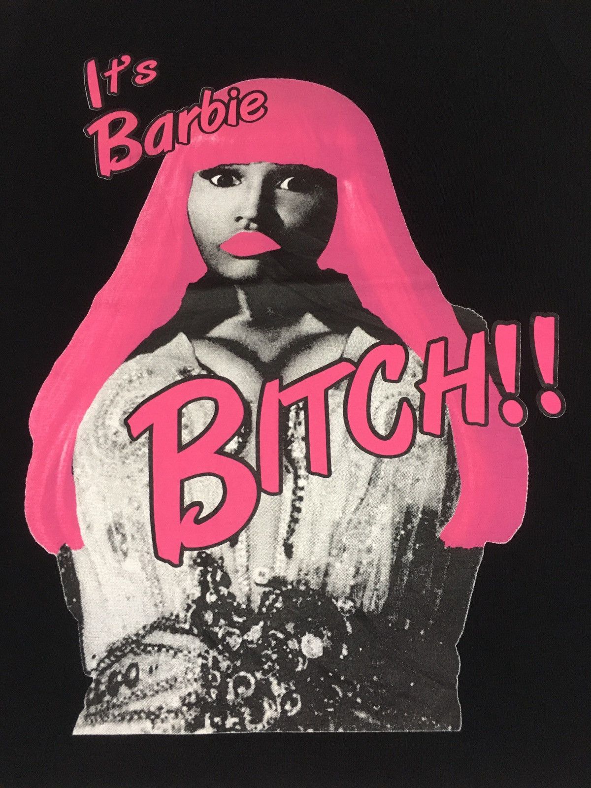 Japanese Brand It’s barbie bitch live & die bakanal tee Size US M / EU 48-50 / 2 - 4 Thumbnail