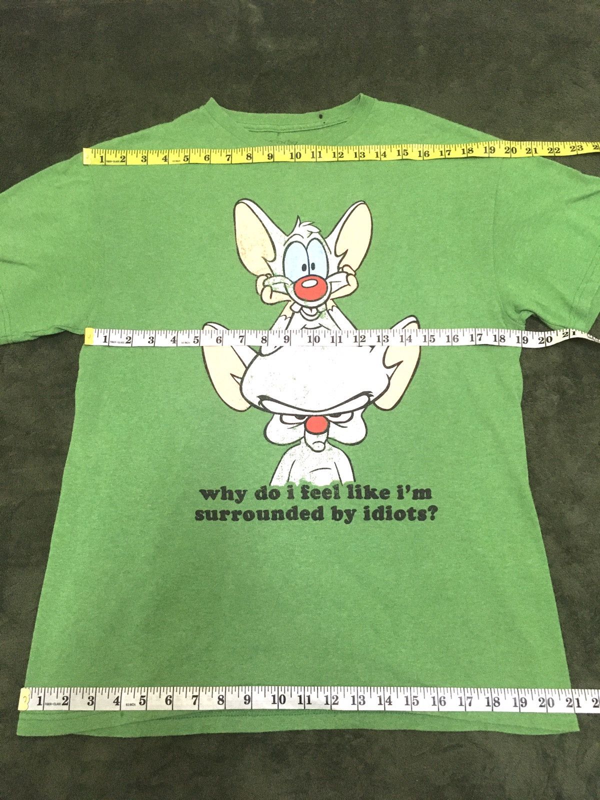 Cartoon Network × Vintage × Warner Bros Vintage pink and the brain cartoon movies Size US M / EU 48-50 / 2 - 5 Thumbnail