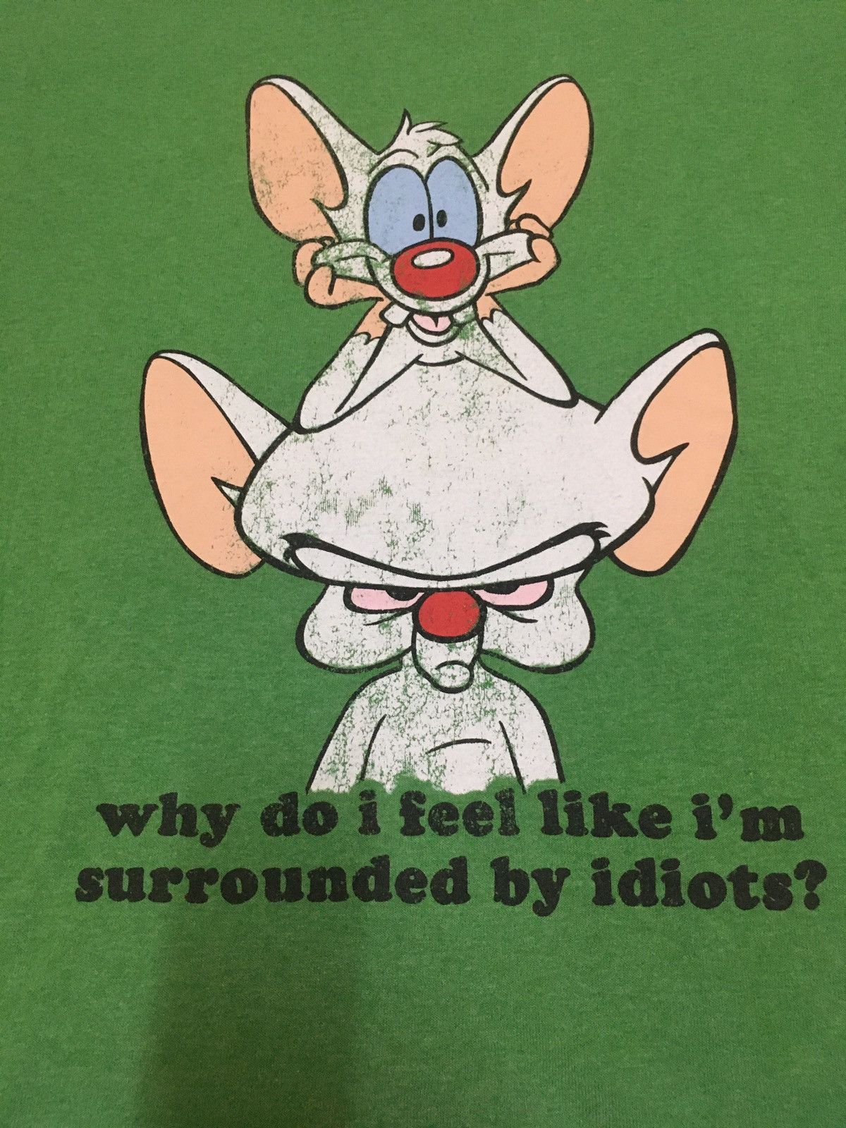 Cartoon Network × Vintage × Warner Bros Vintage pink and the brain cartoon movies Size US M / EU 48-50 / 2 - 8 Thumbnail