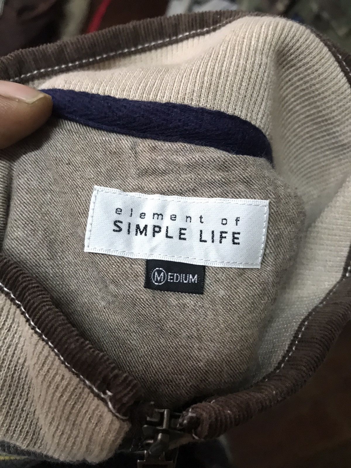 Element Elements of simple life stripe half zipper Size US M / EU 48-50 / 2 - 3 Thumbnail