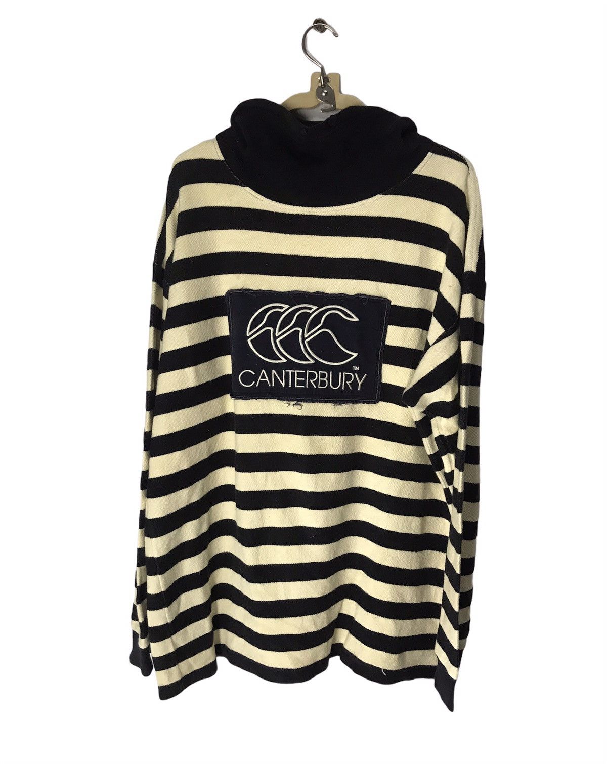 Vintage Canterbury stripes turtleneck sweatshirt Size US XL / EU 56 / 4 - 1 Thumbnail