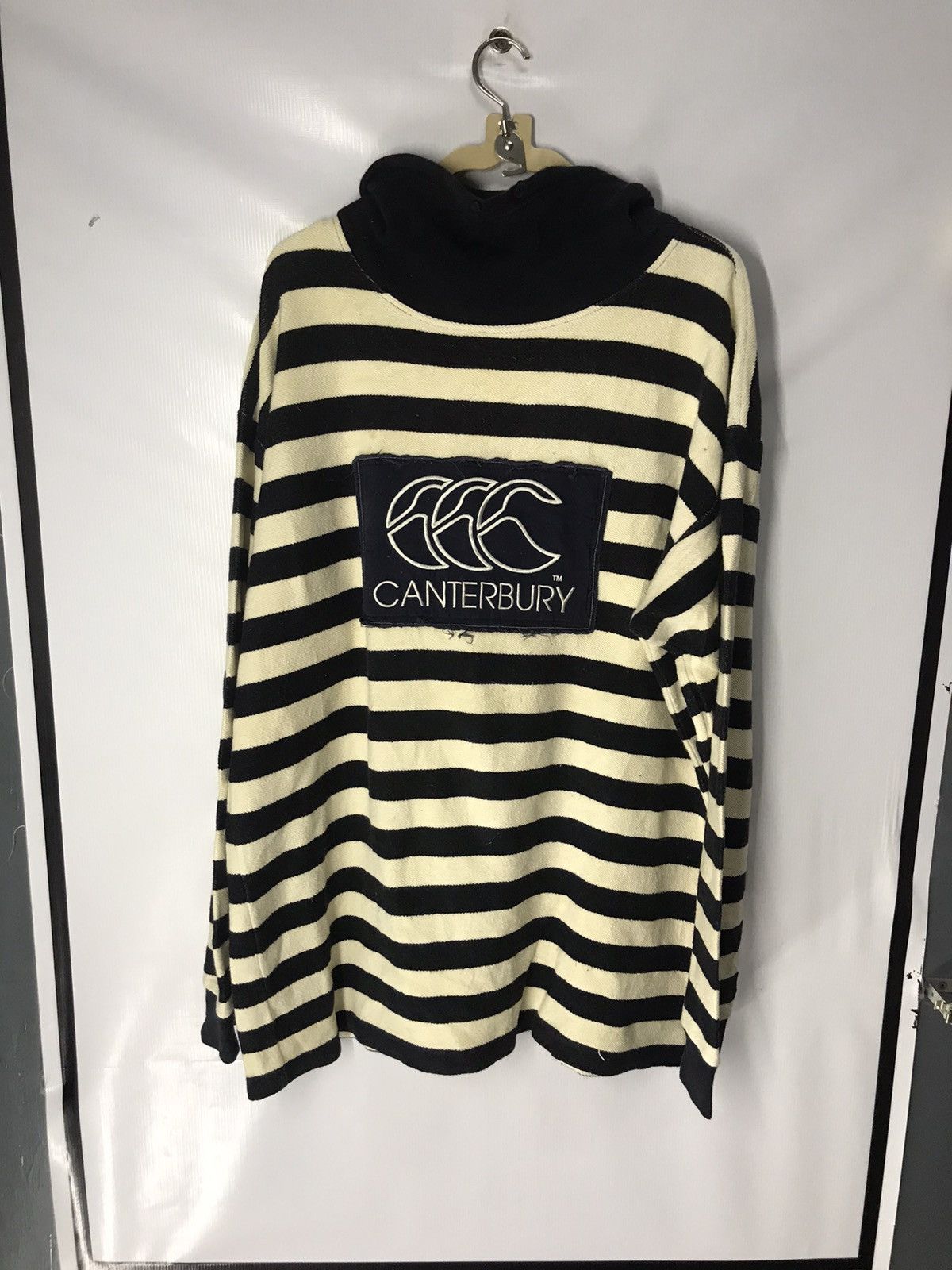 Vintage Canterbury stripes turtleneck sweatshirt Size US XL / EU 56 / 4 - 5 Thumbnail