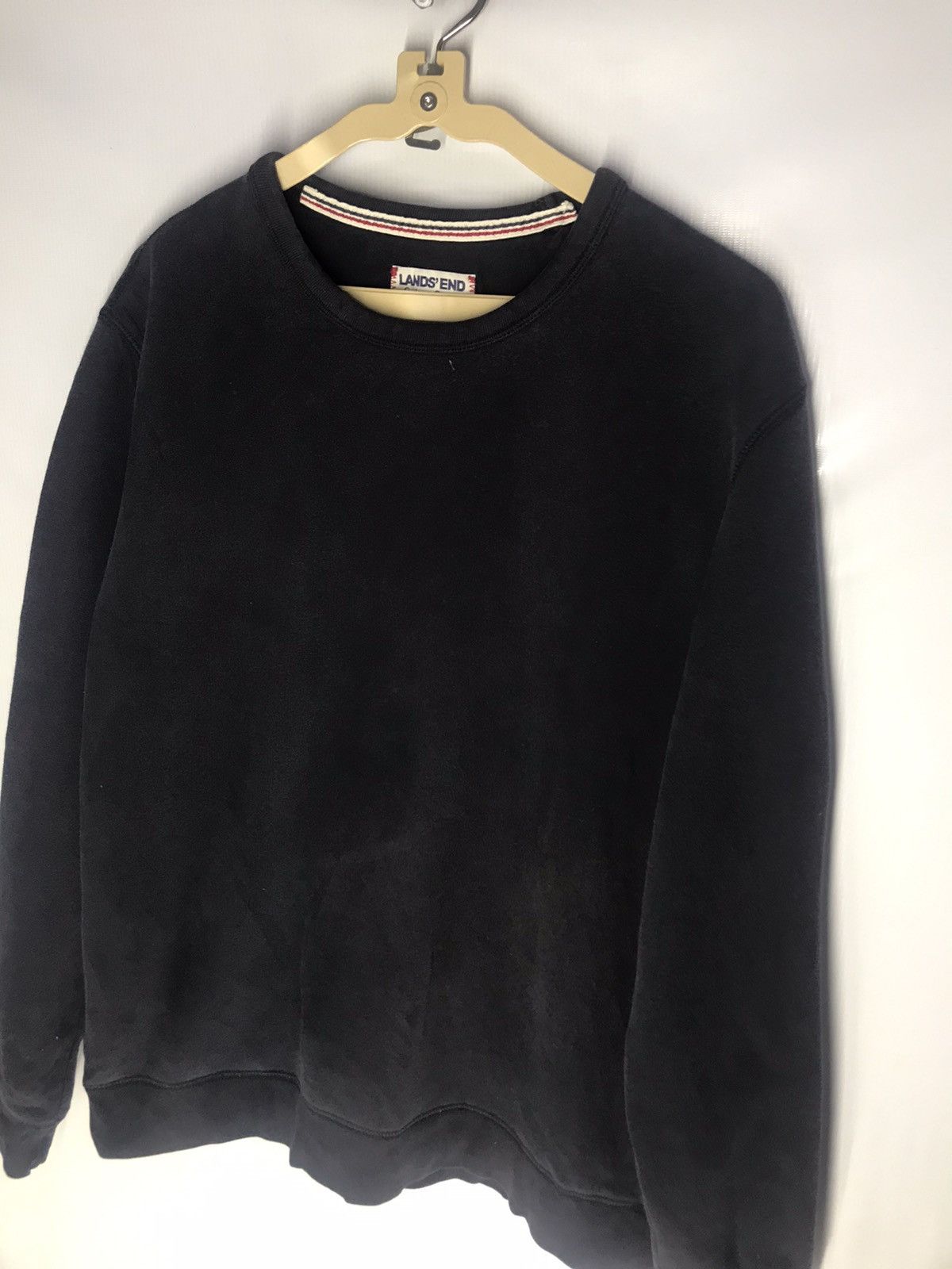 Lands' End Land end plain crewneck sweatshirt Size US L / EU 52-54 / 3 - 5 Thumbnail