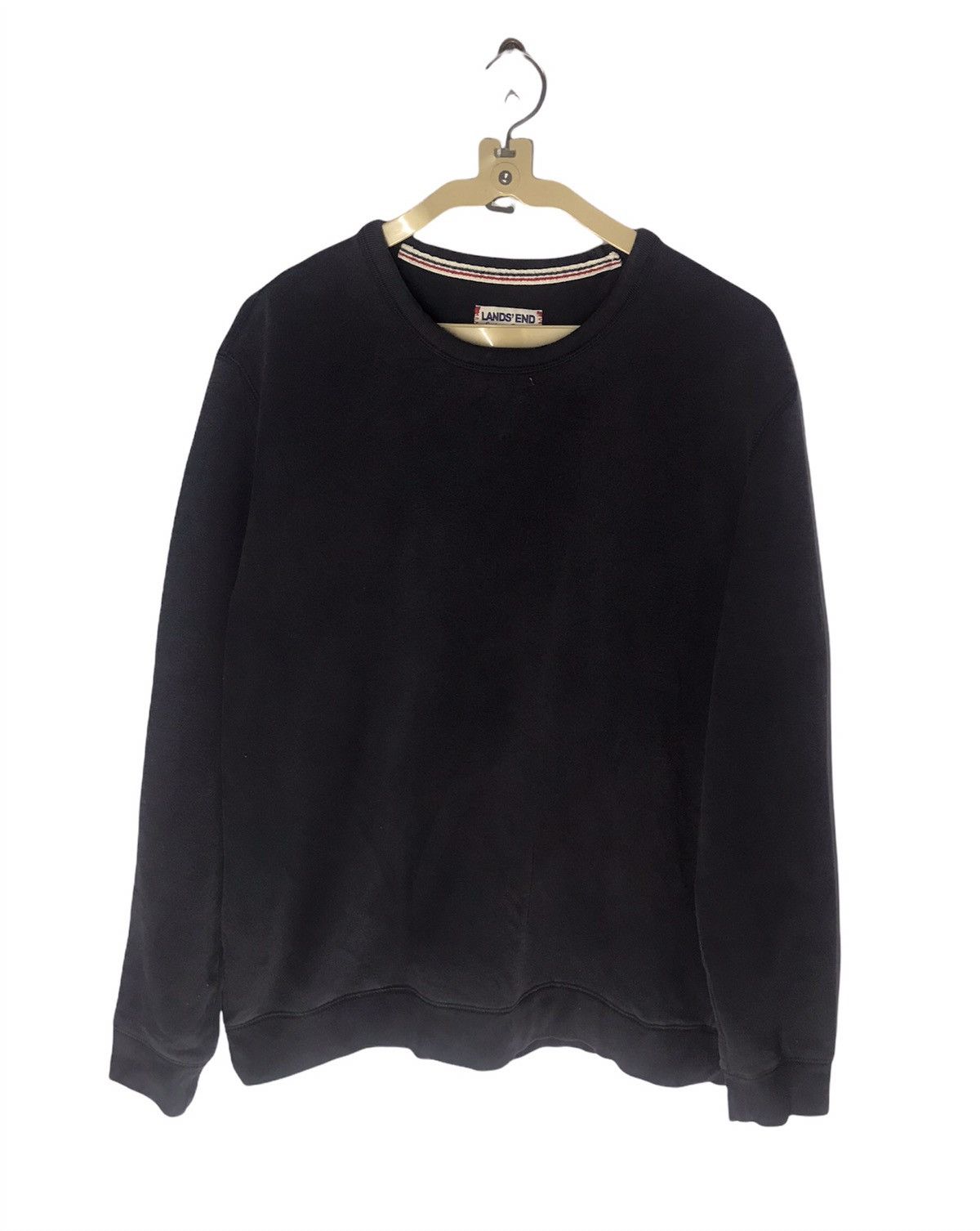 Land end plain crewneck sweatshirt