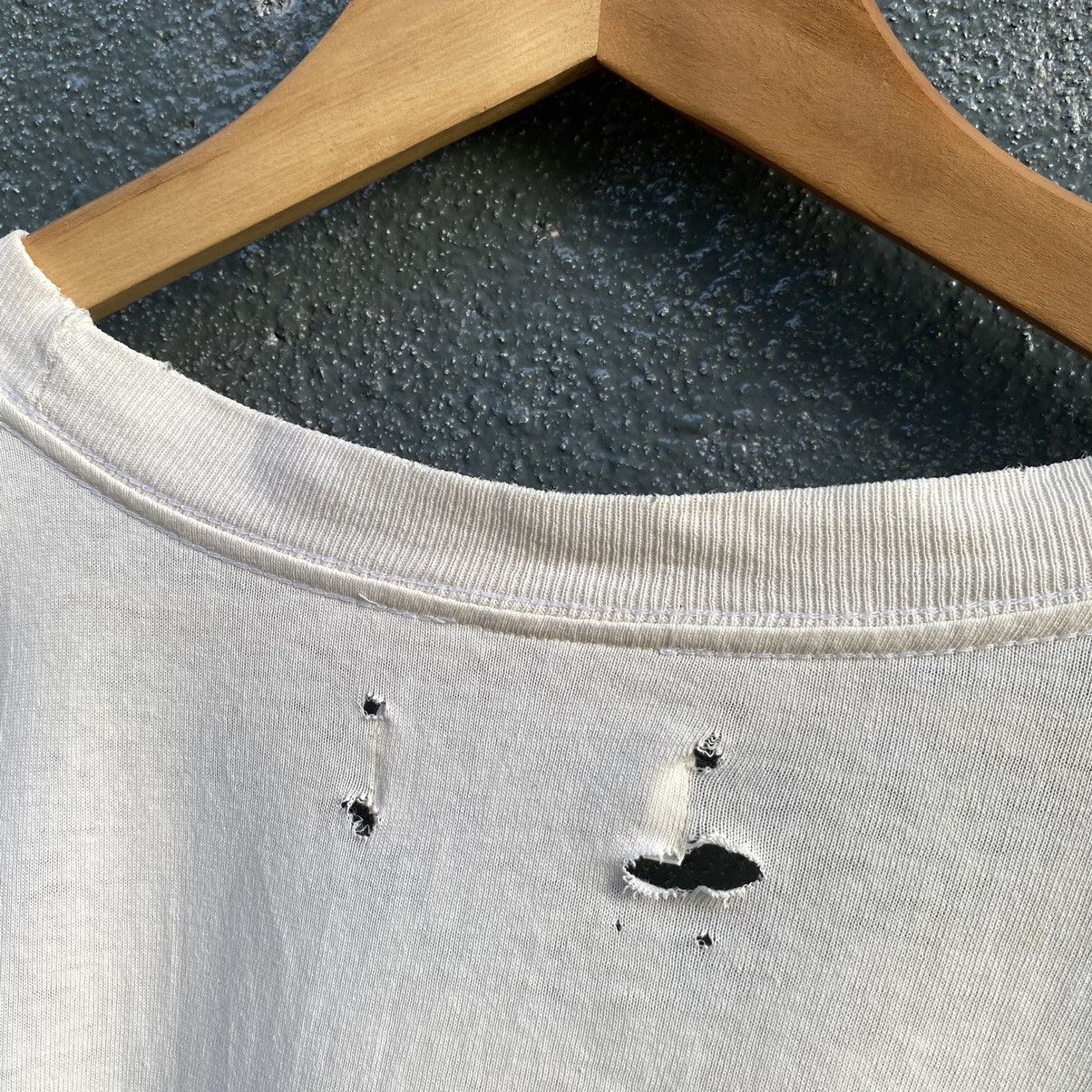 Japanese Brand THRASHED Lil White Dot Oversized ERD GRUNGE LGB TEE Size US XXL / EU 58 / 5 - 5 Thumbnail