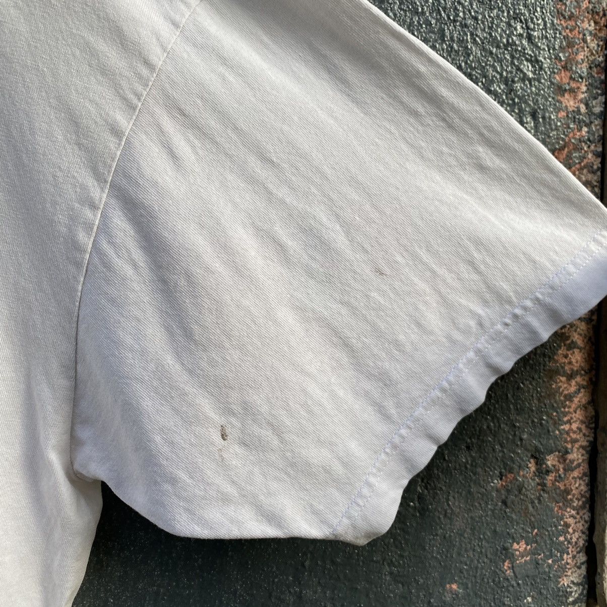 Japanese Brand THRASHED Lil White Dot Oversized ERD GRUNGE LGB TEE Size US XXL / EU 58 / 5 - 6 Thumbnail