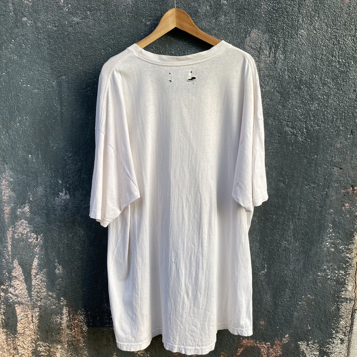 Japanese Brand THRASHED Lil White Dot Oversized ERD GRUNGE LGB TEE Size US XXL / EU 58 / 5 - 4 Thumbnail