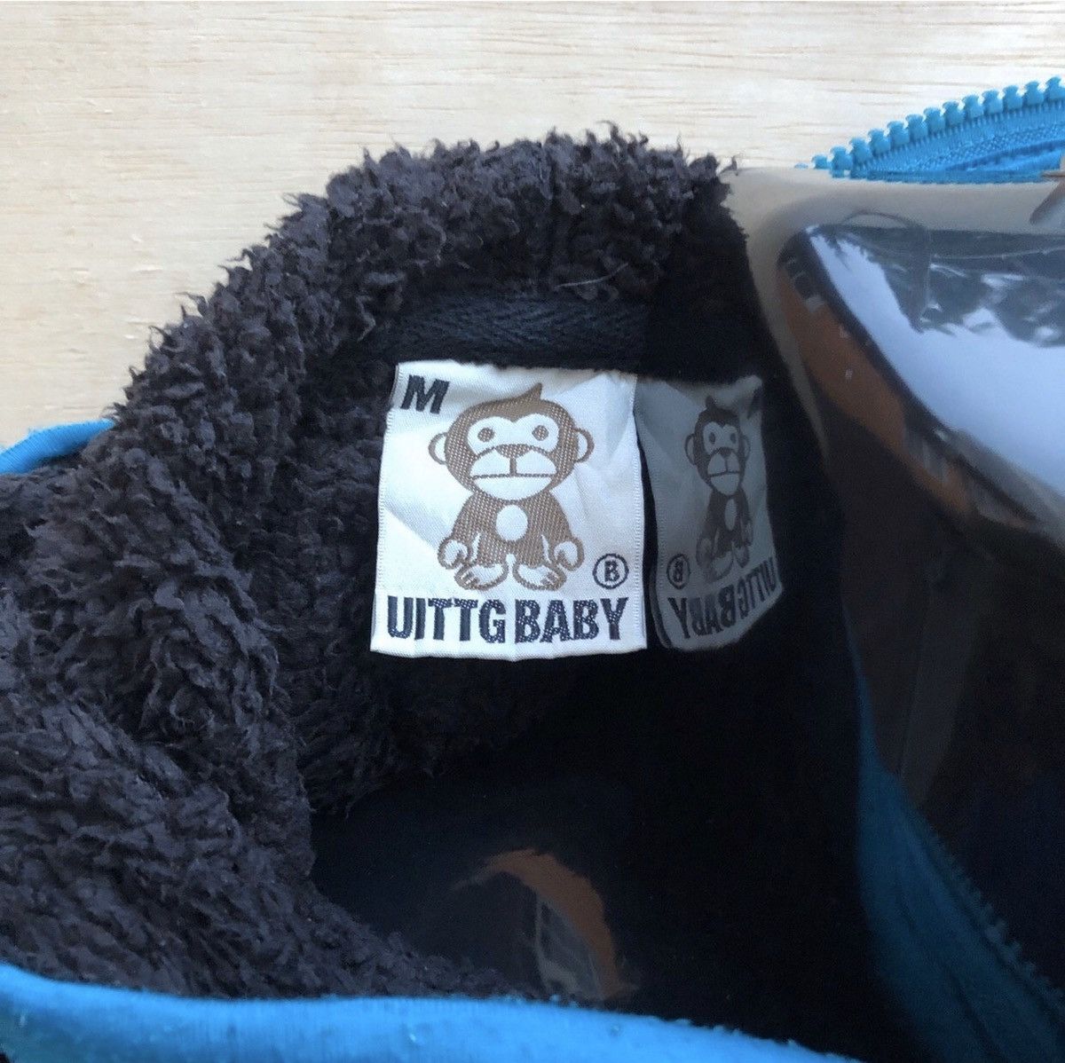 Japanese Brand UITTG BABY All Over Print Zipper Hoodie #0179-13 Size US M / EU 48-50 / 2 - 5 Thumbnail