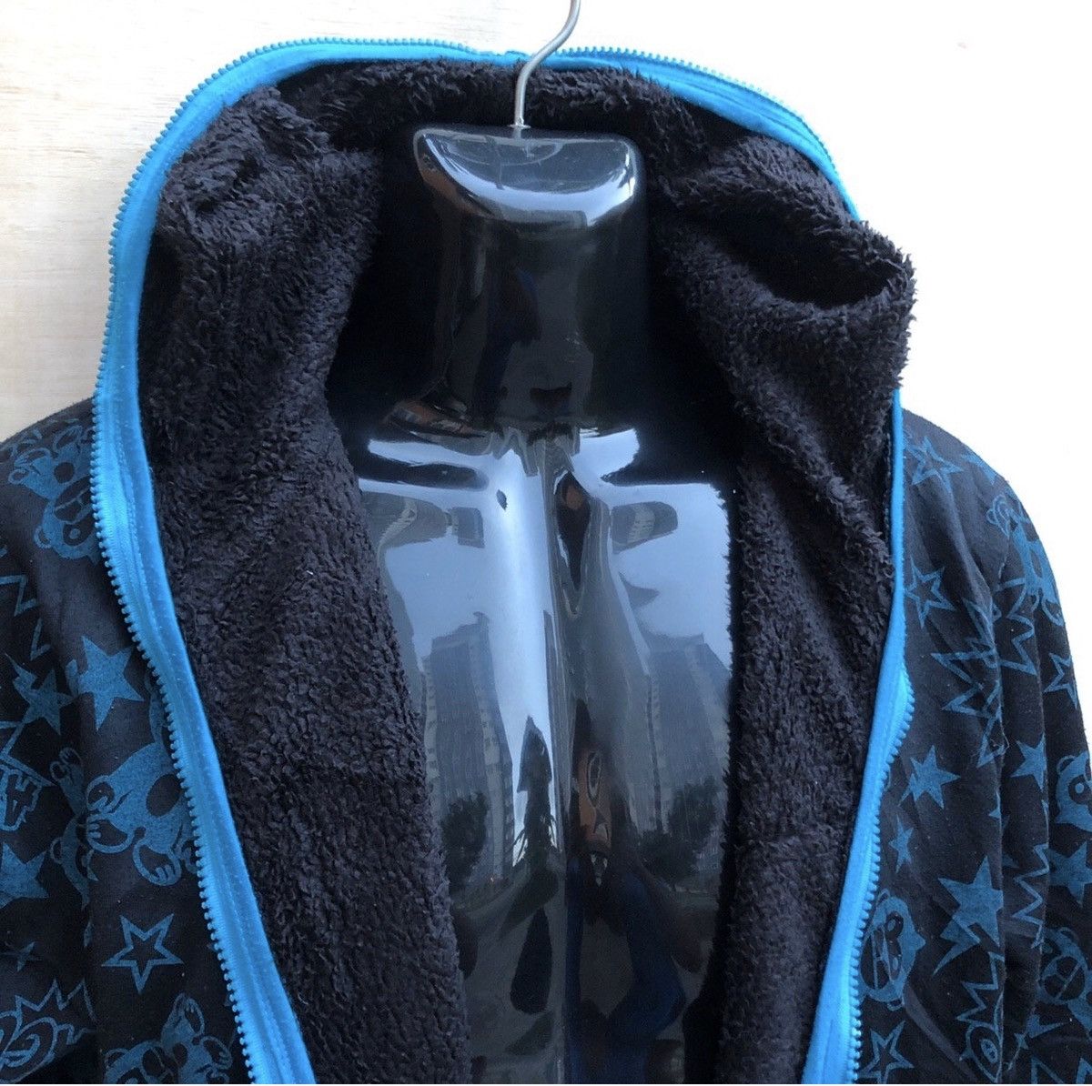 Japanese Brand UITTG BABY All Over Print Zipper Hoodie #0179-13 Size US M / EU 48-50 / 2 - 4 Thumbnail