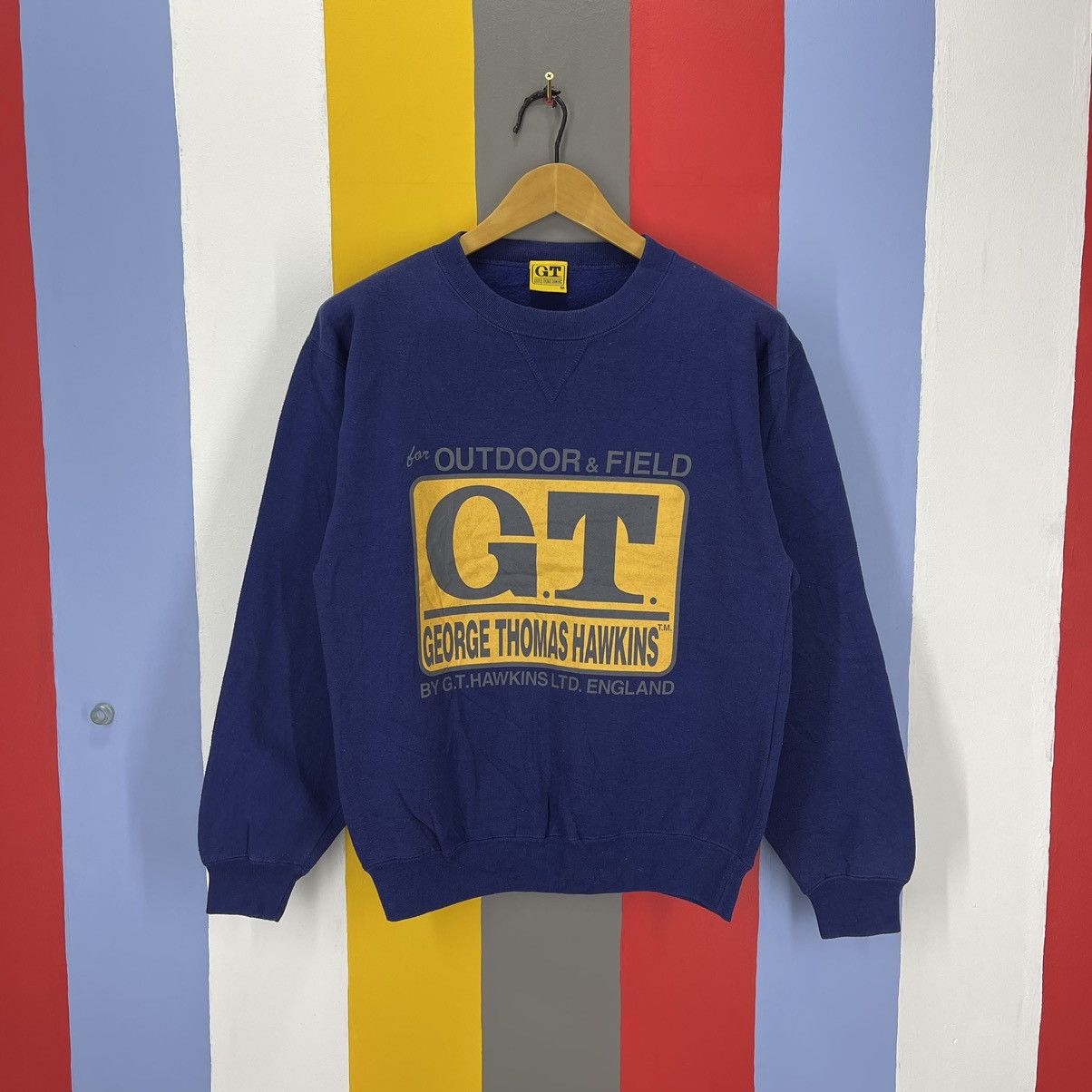 Other GEORGE THOMAS HAWKINS Crew Neck Sweatshirt #1191/AP Size US S / EU 44-46 / 1 - 1 Thumbnail