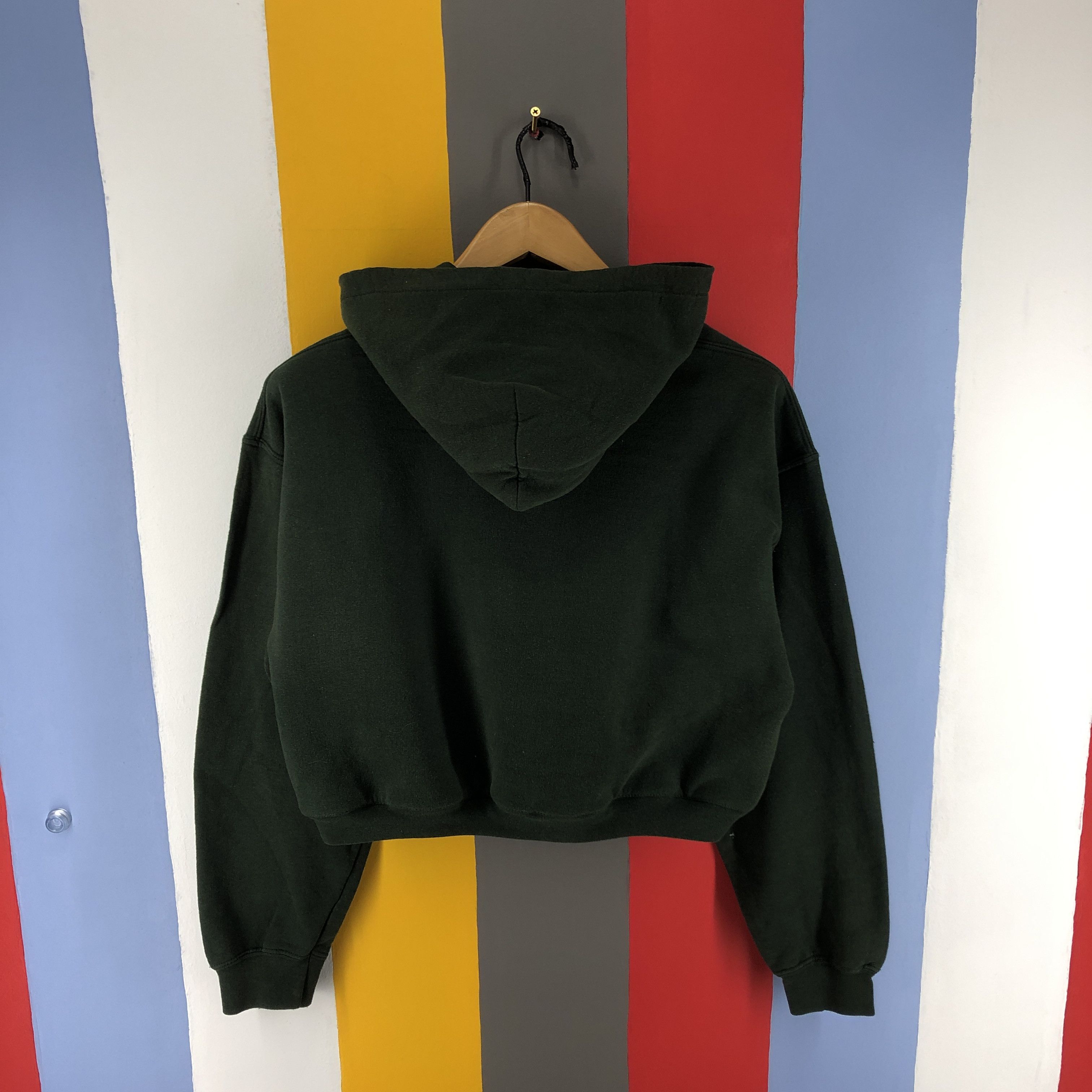 Gildan Y2K Vintage LOVE CRAFT by GILDAN Crop Hoodie #0770/N Size M / US 6-8 / IT 42-44 - 9 Thumbnail