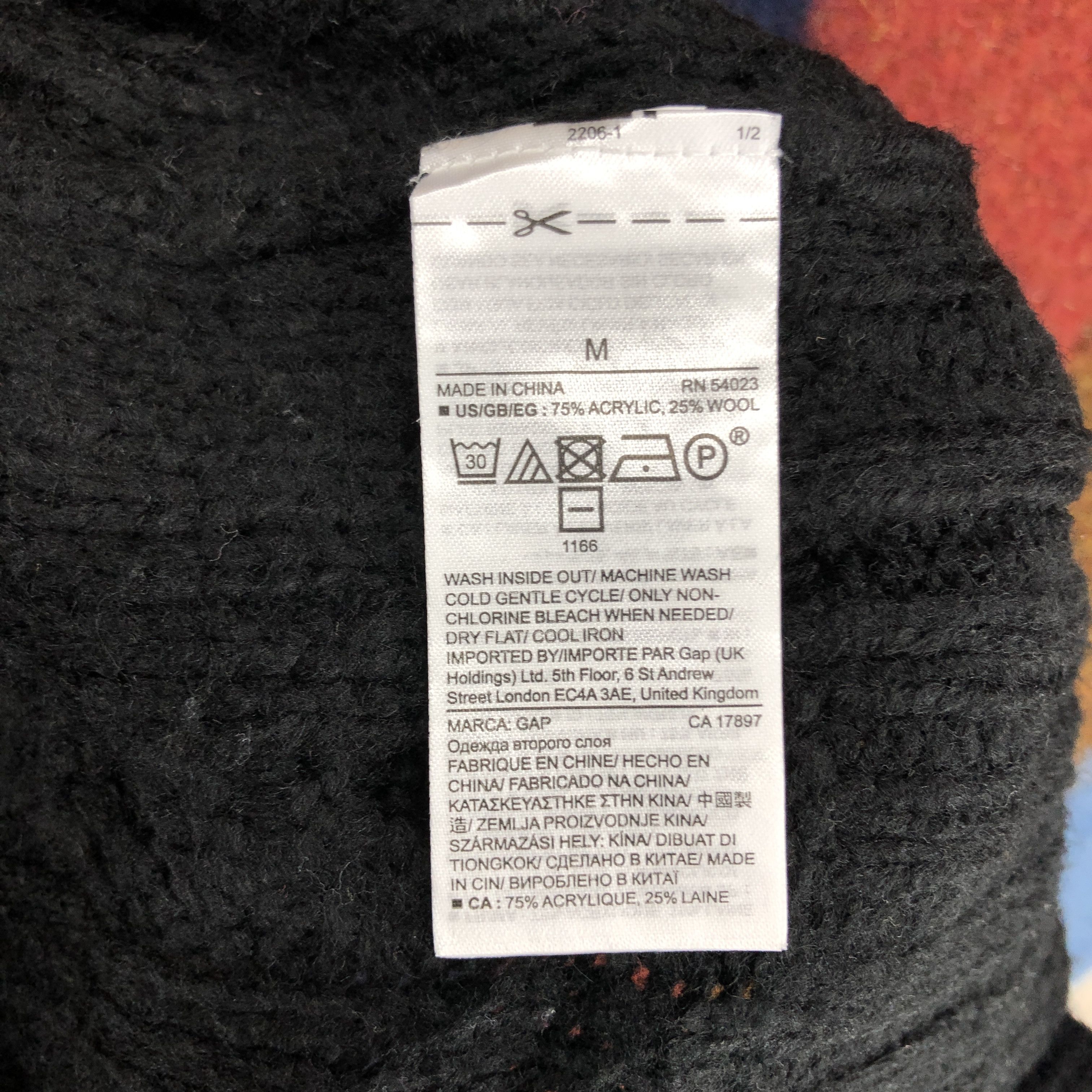 Gap GAP Women Knitwear Pullover #0457/S Size S / US 4 / IT 40 - 5 Thumbnail