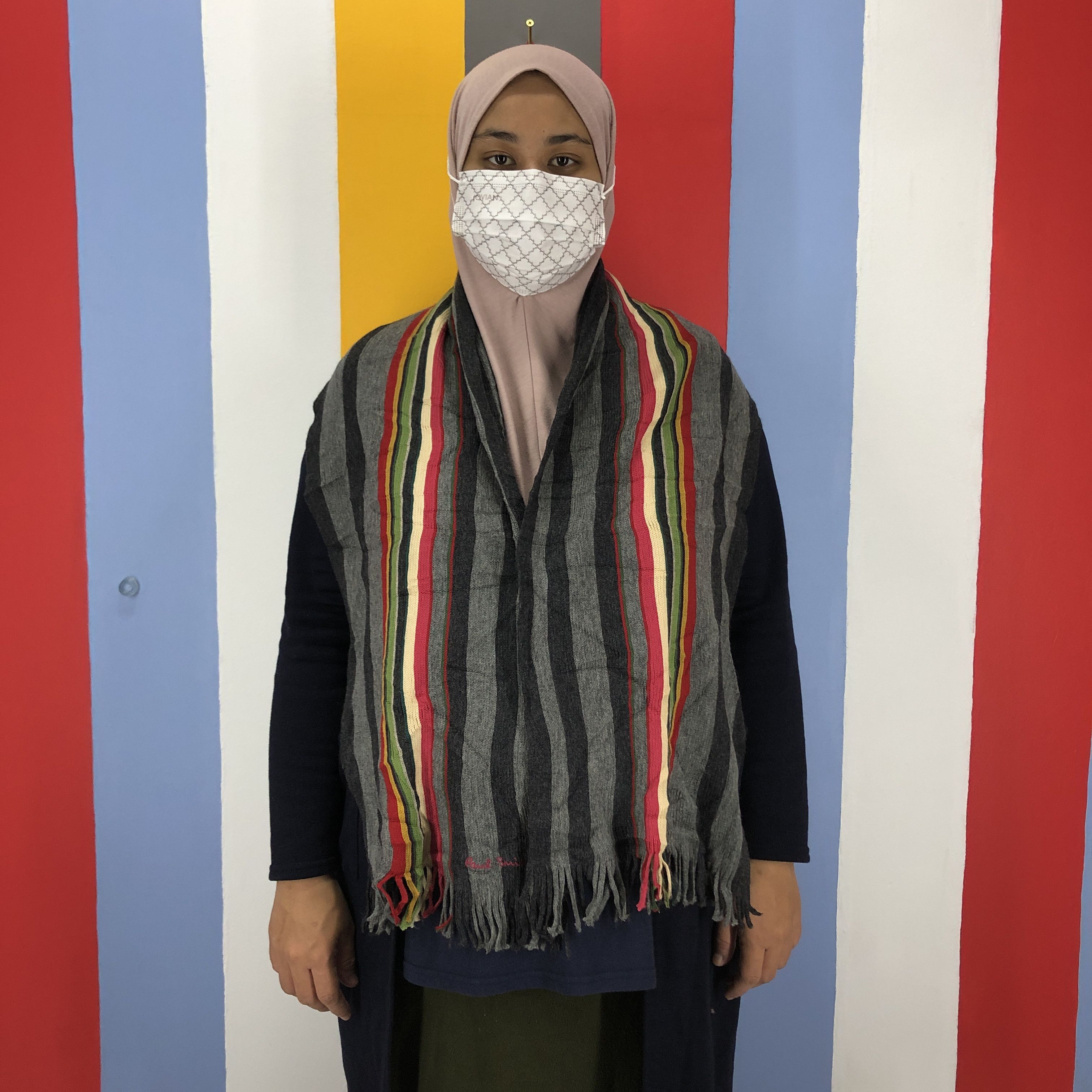 Paul Smith PAUL SMITH Muffler Scarf #0979/AG Size ONE SIZE - 2 Thumbnail