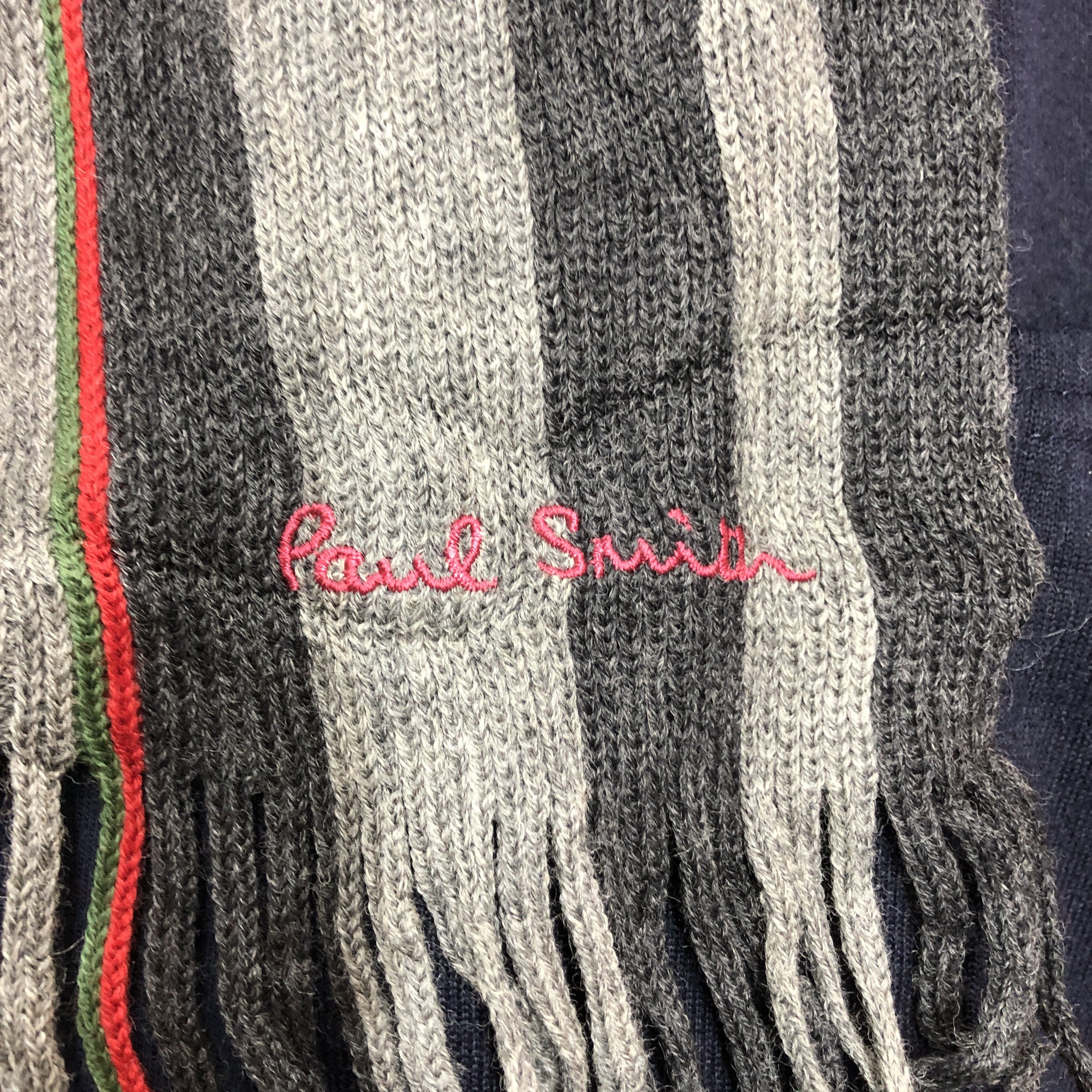 Paul Smith PAUL SMITH Muffler Scarf #0979/AG Size ONE SIZE - 4 Thumbnail