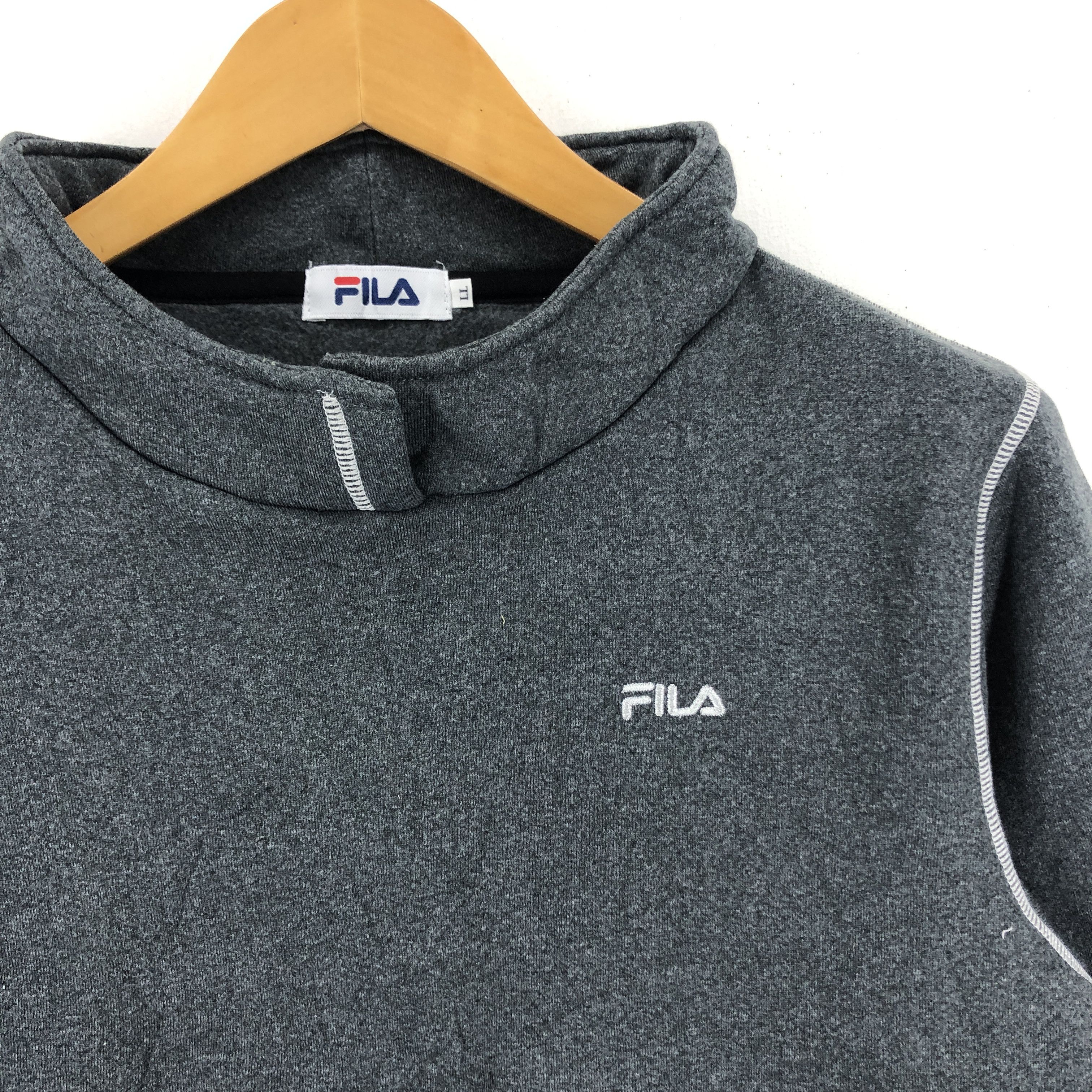 Fila FILA Mock Neck Sweatshirt #1827-50 Size M / US 6-8 / IT 42-44 - 2 Thumbnail