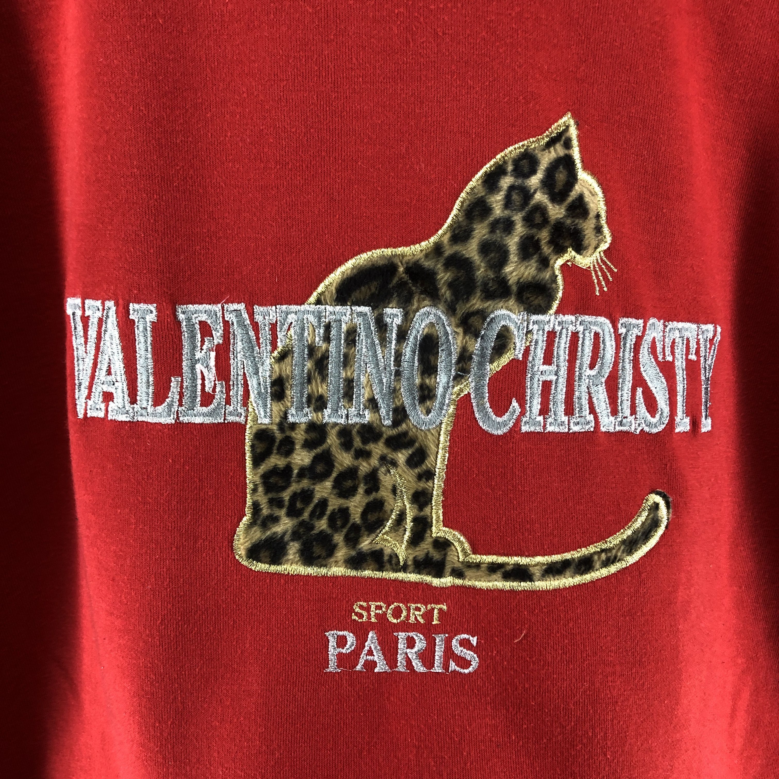 Other VALENTINO CHRISTY SPORT PARIS Crop Sweatshirt #0776/U Size S / US 4 / IT 40 - 3 Thumbnail