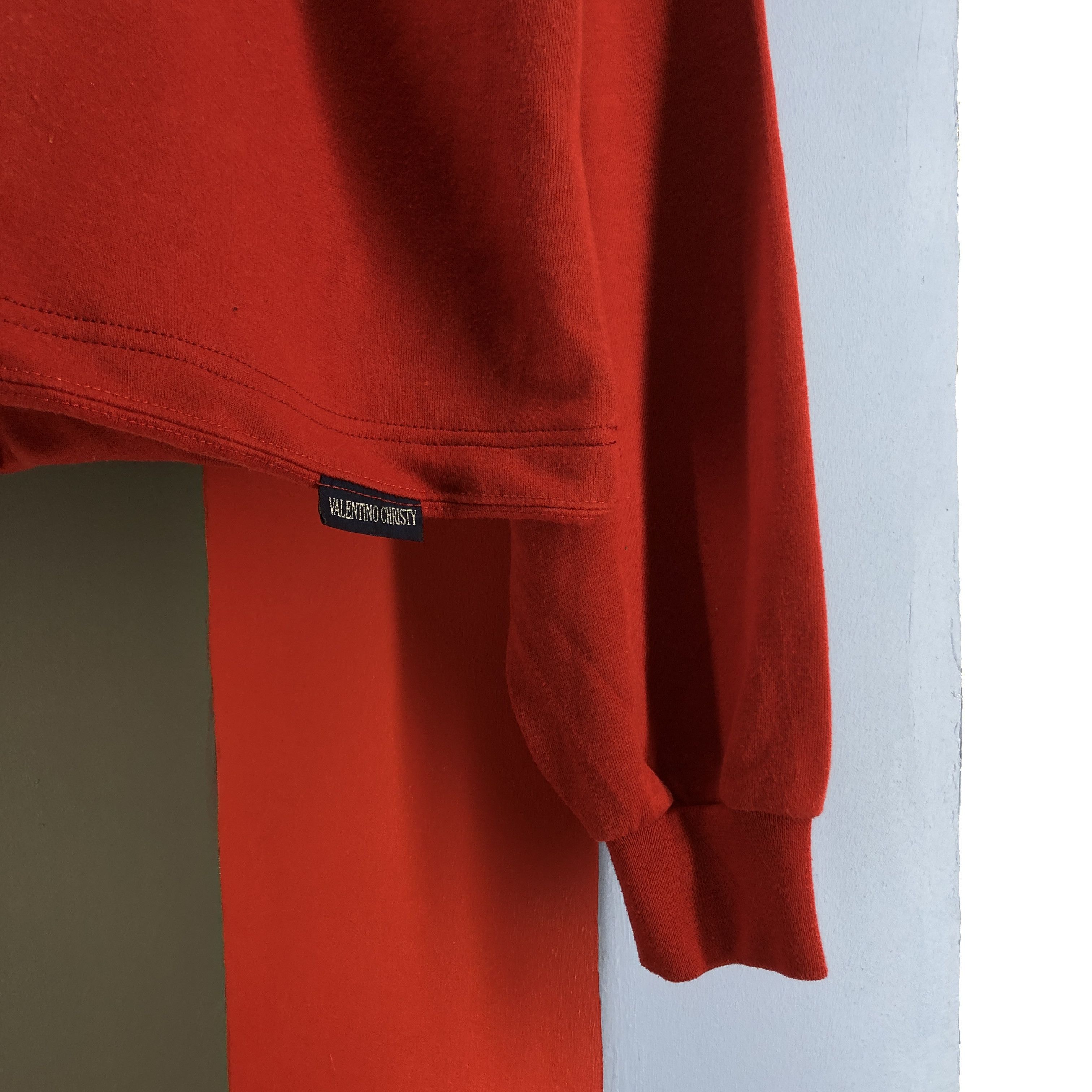 Other VALENTINO CHRISTY SPORT PARIS Crop Sweatshirt #0776/U Size S / US 4 / IT 40 - 4 Thumbnail