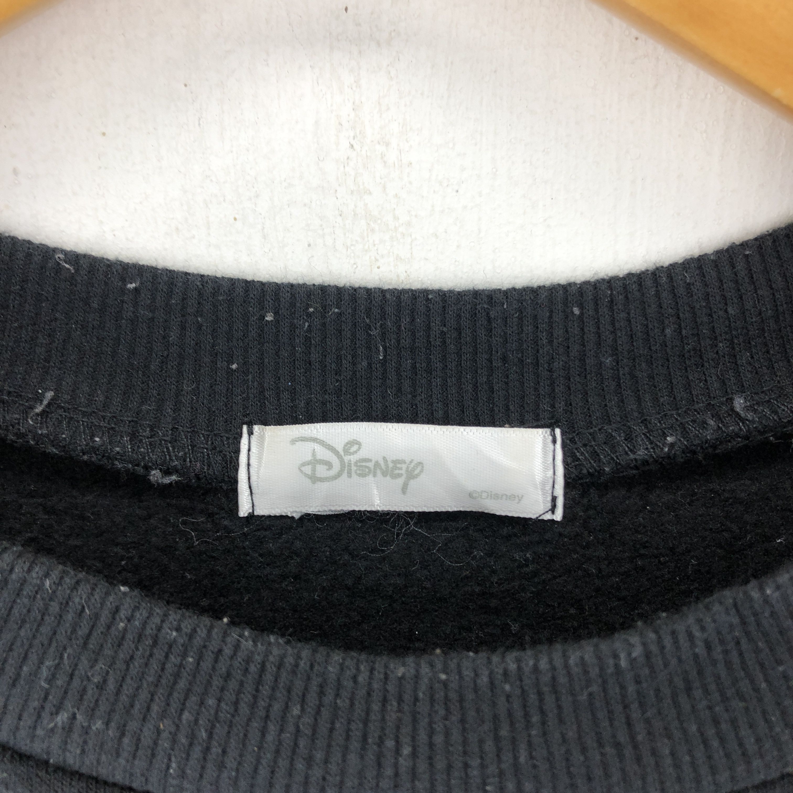 Disney DISNEY Women Sweatshirt Single Pocket #1932-57 Size L / US 10 / IT 46 - 3 Thumbnail