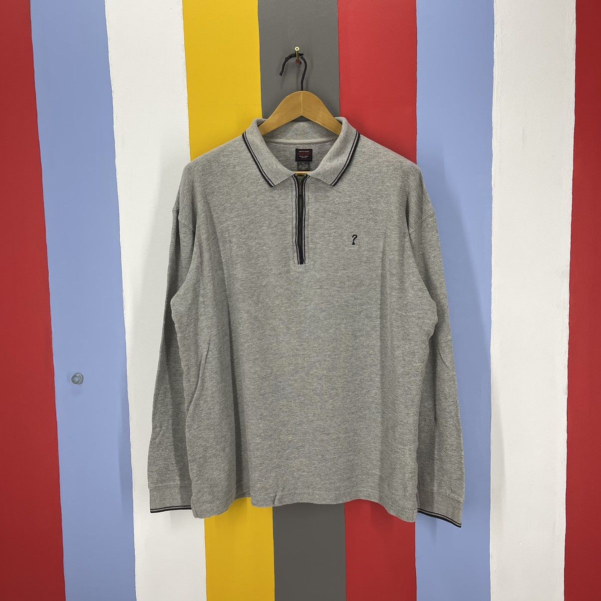 Guess 90s Vintage GUESS Long Sleeve Polo T Shirt #1194/AP Size US XL / EU 56 / 4 - 1 Thumbnail