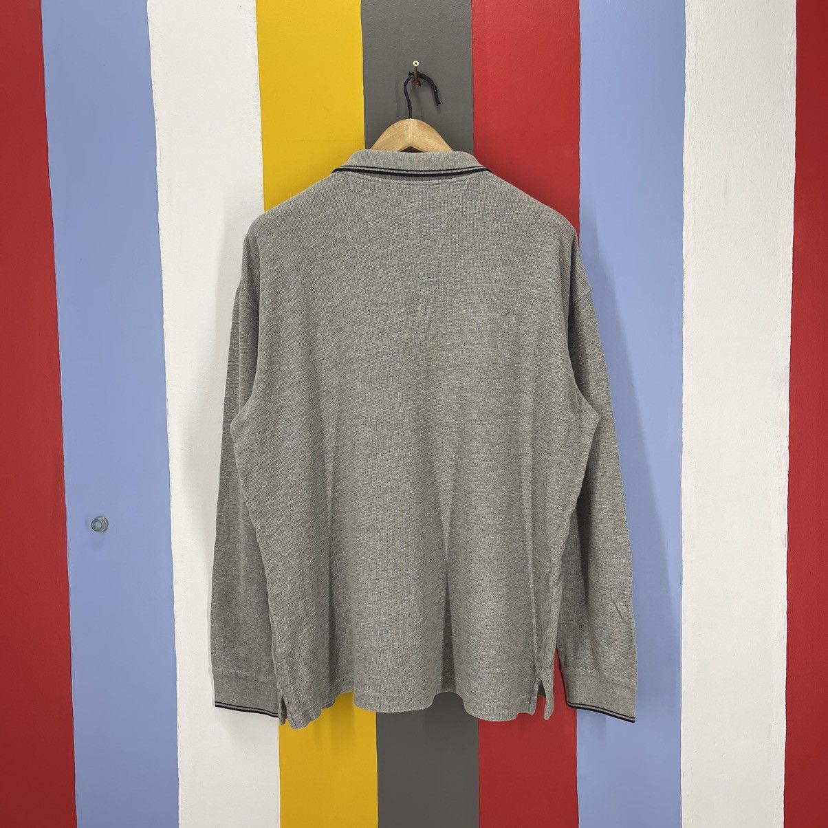Guess 90s Vintage GUESS Long Sleeve Polo T Shirt #1194/AP Size US XL / EU 56 / 4 - 8 Thumbnail