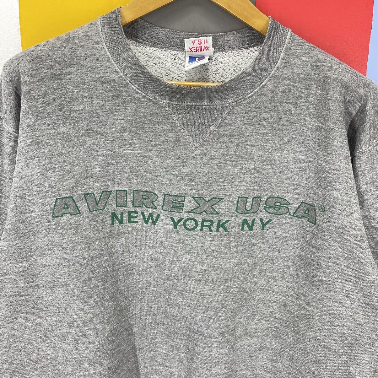 Avirex 80s Vintage AVIREX x RUSSELL Crew Neck Sweatshirt #1190/AP Size US L / EU 52-54 / 3 - 2 Thumbnail