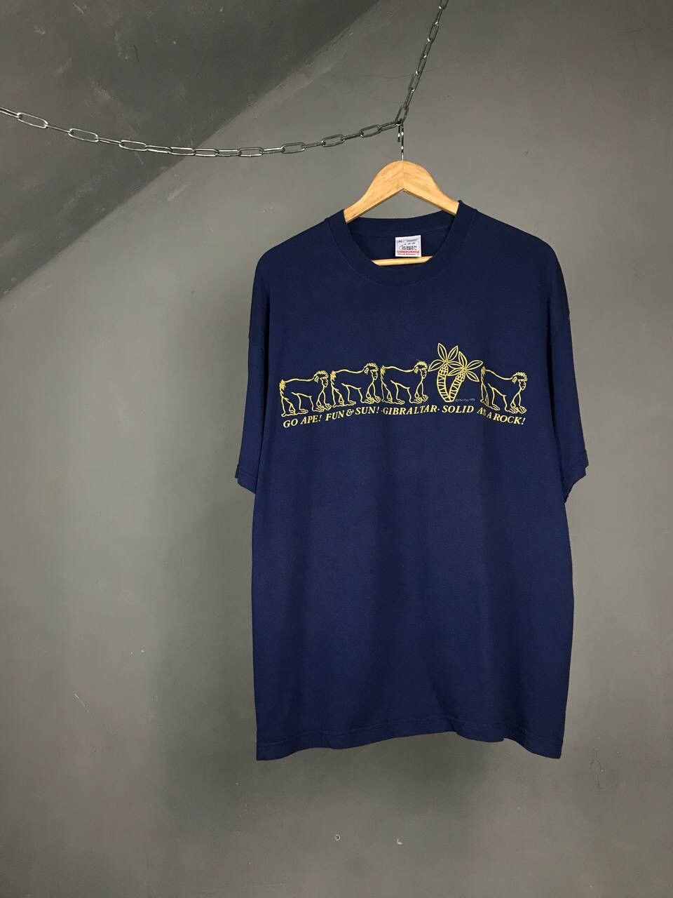 Vintage Animal American vintage 1992 monkey tee Size US XL / EU 56 / 4 - 1 Thumbnail