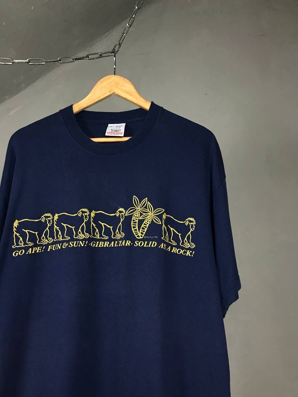 Vintage Animal American vintage 1992 monkey tee Size US XL / EU 56 / 4 - 2 Thumbnail