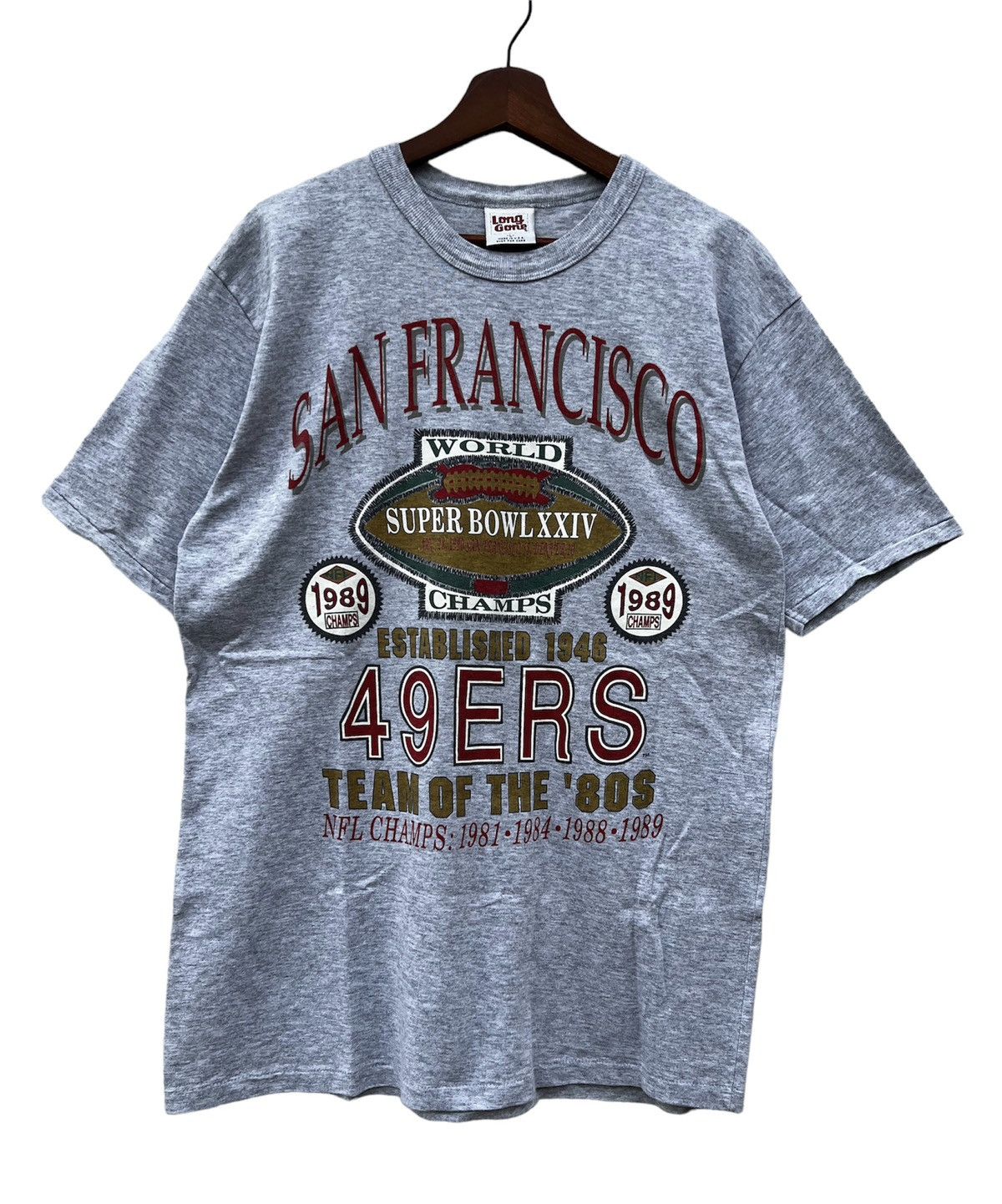 NFL Vintage San Francisco Super Bowl XXIV 80’s Size US L / EU 52-54 / 3 - 1 Thumbnail