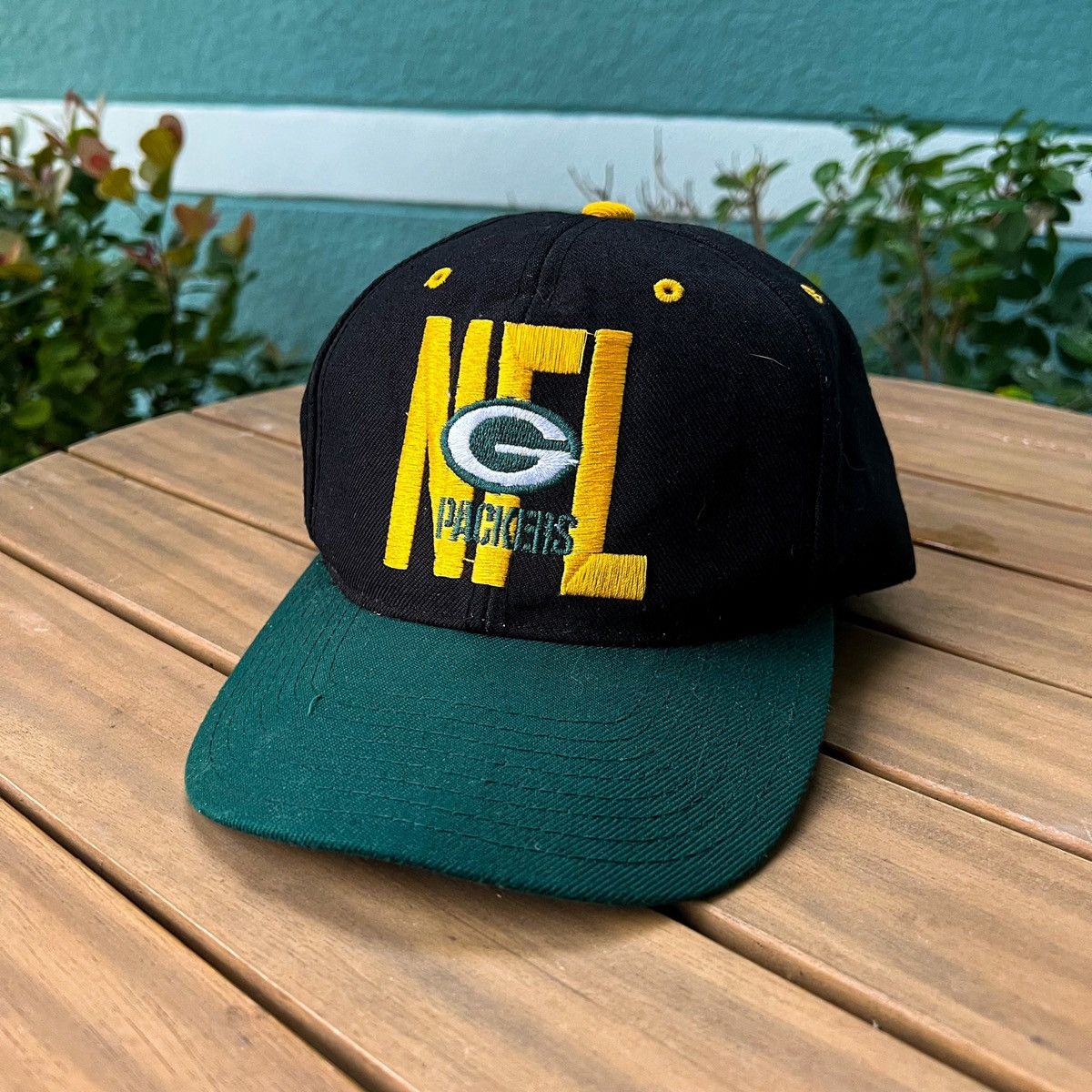 NFL × Pro Player × Vintage Vintage 90s Packers NFL Football SnapBack ProPlayer hat Size ONE SIZE - 1 Thumbnail