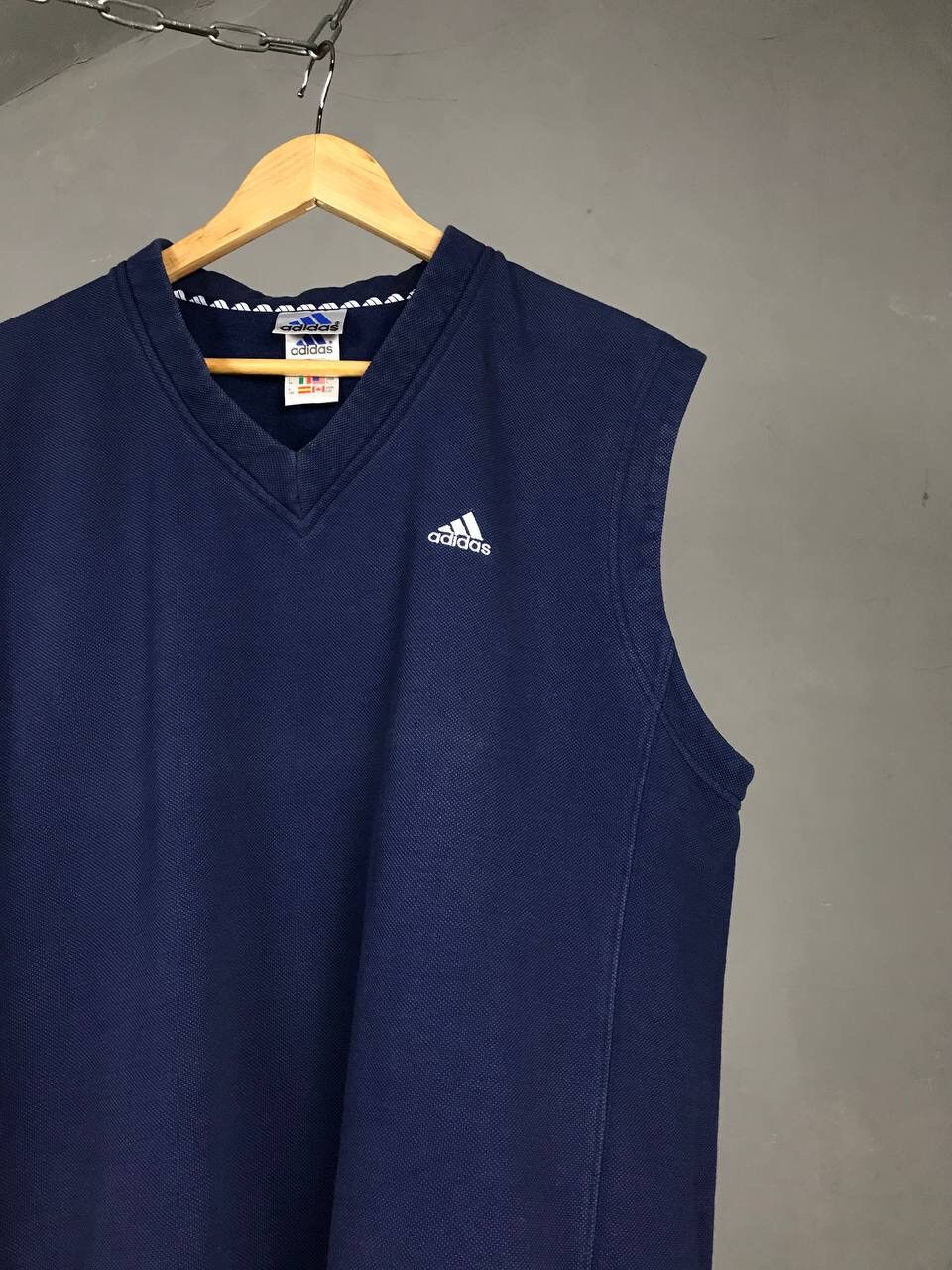 Adidas × Vintage Adidas vintage streetwear vest Size US L / EU 52-54 / 3 - 2 Thumbnail