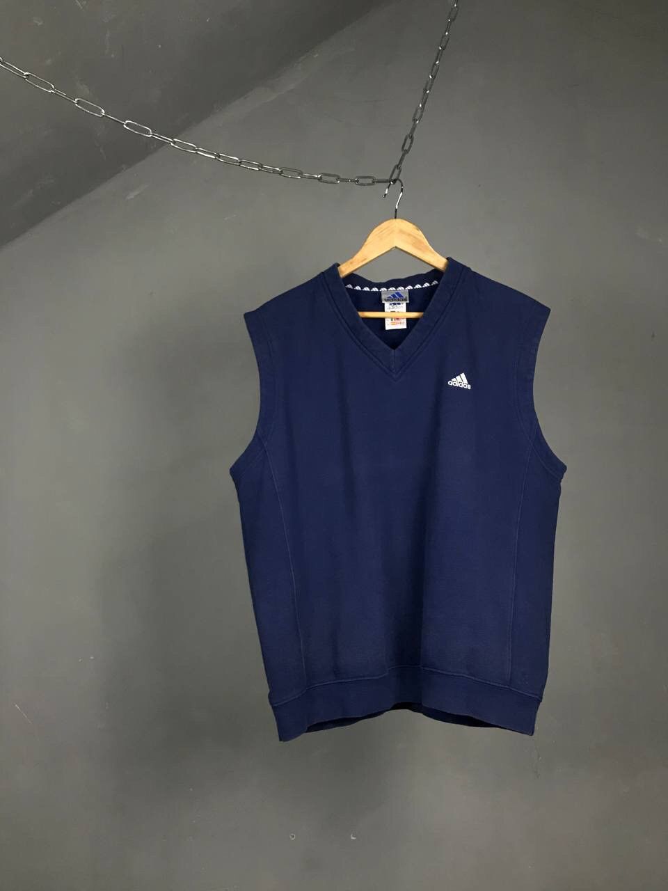 Adidas × Vintage Adidas vintage streetwear vest Size US L / EU 52-54 / 3 - 1 Thumbnail