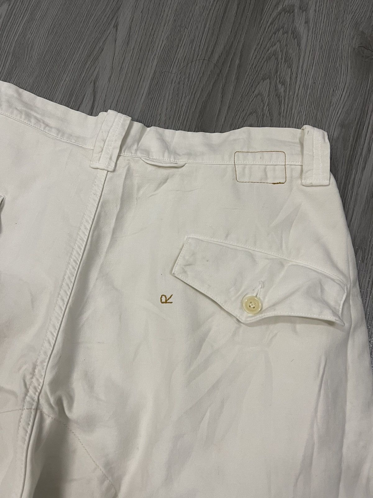 45rpm Vintage 45rpm 🇯🇵 zipped leg end casual white trousers Size US 33 - 7 Thumbnail