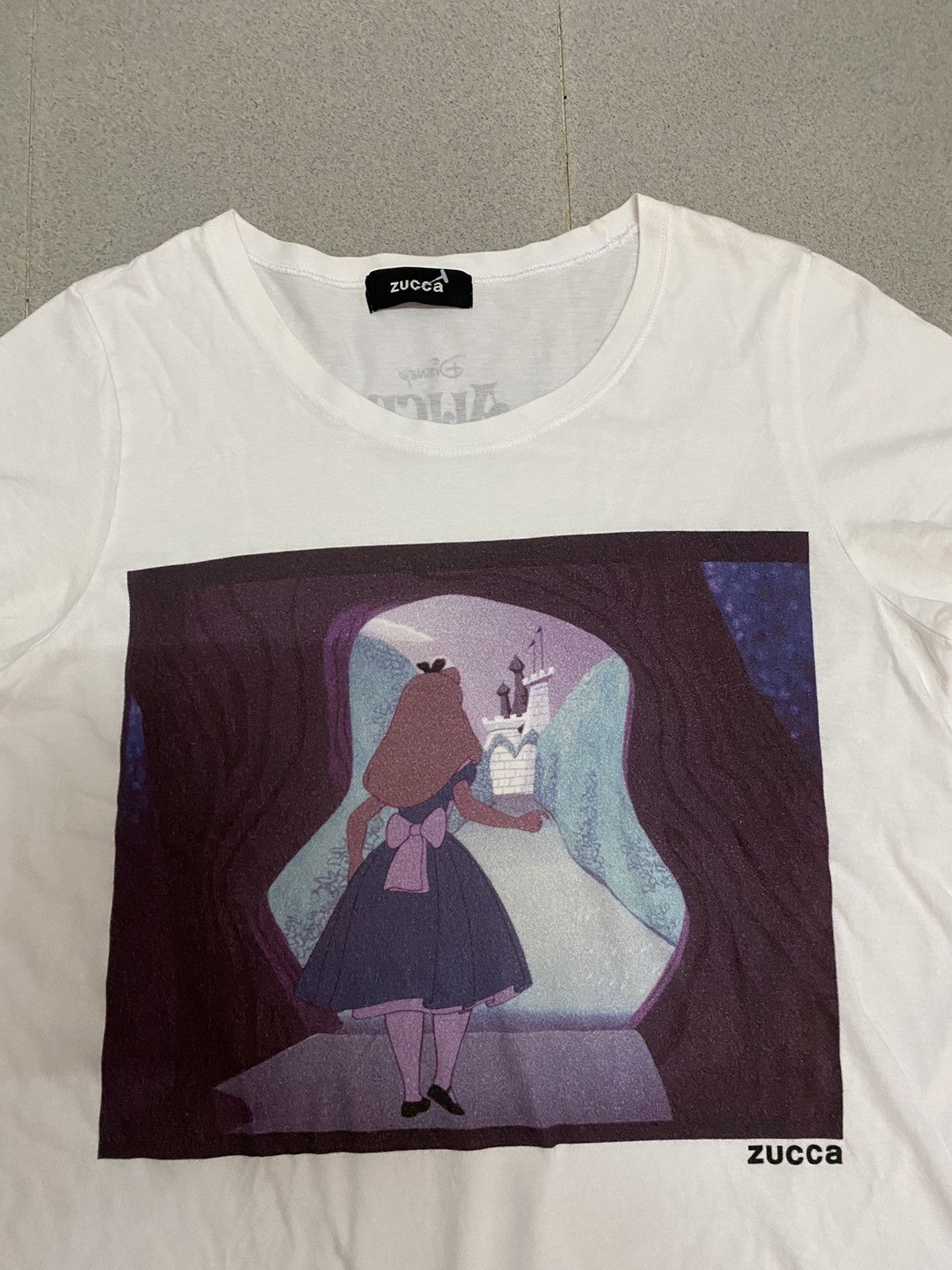 Disney × Issey Miyake × Japanese Brand Vintage Zucca Issey miyake Alice in wonderland Tee Size M / US 6-8 / IT 42-44 - 4 Thumbnail