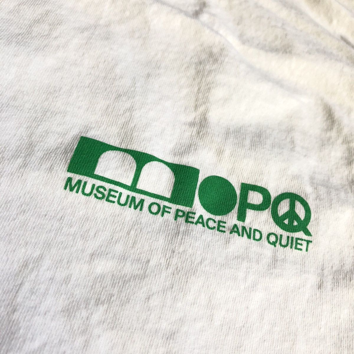 Museum of Peace and Quiet Museum of Peace and Queit MOPQ Graphic Logo Tee Shirt White Size US S / EU 44-46 / 1 - 5 Thumbnail