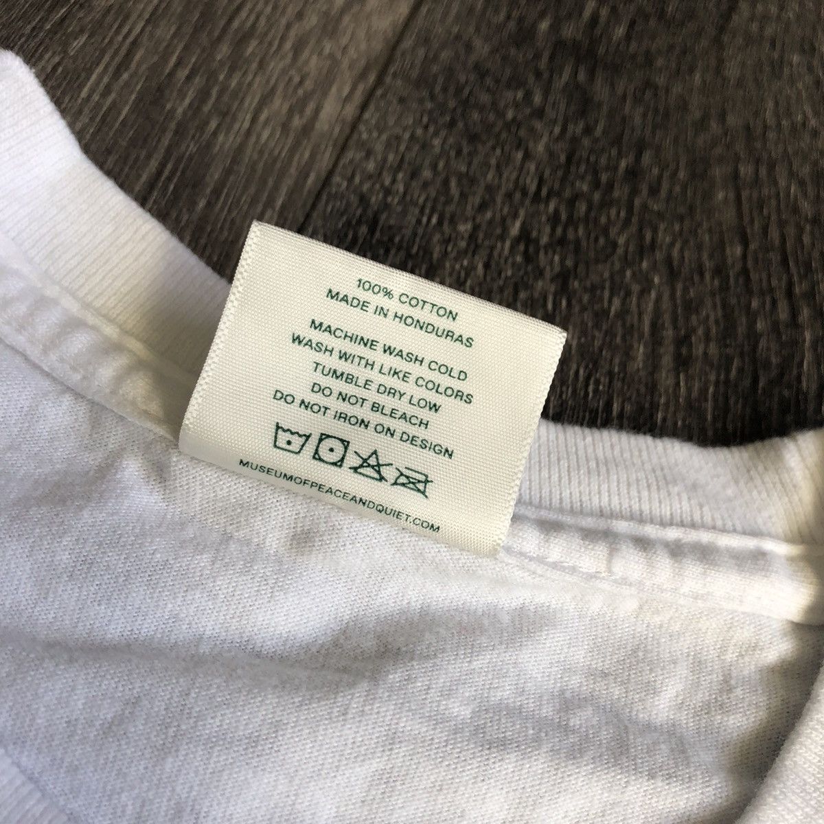 Museum of Peace and Quiet Museum of Peace and Queit MOPQ Graphic Logo Tee Shirt White Size US S / EU 44-46 / 1 - 7 Thumbnail