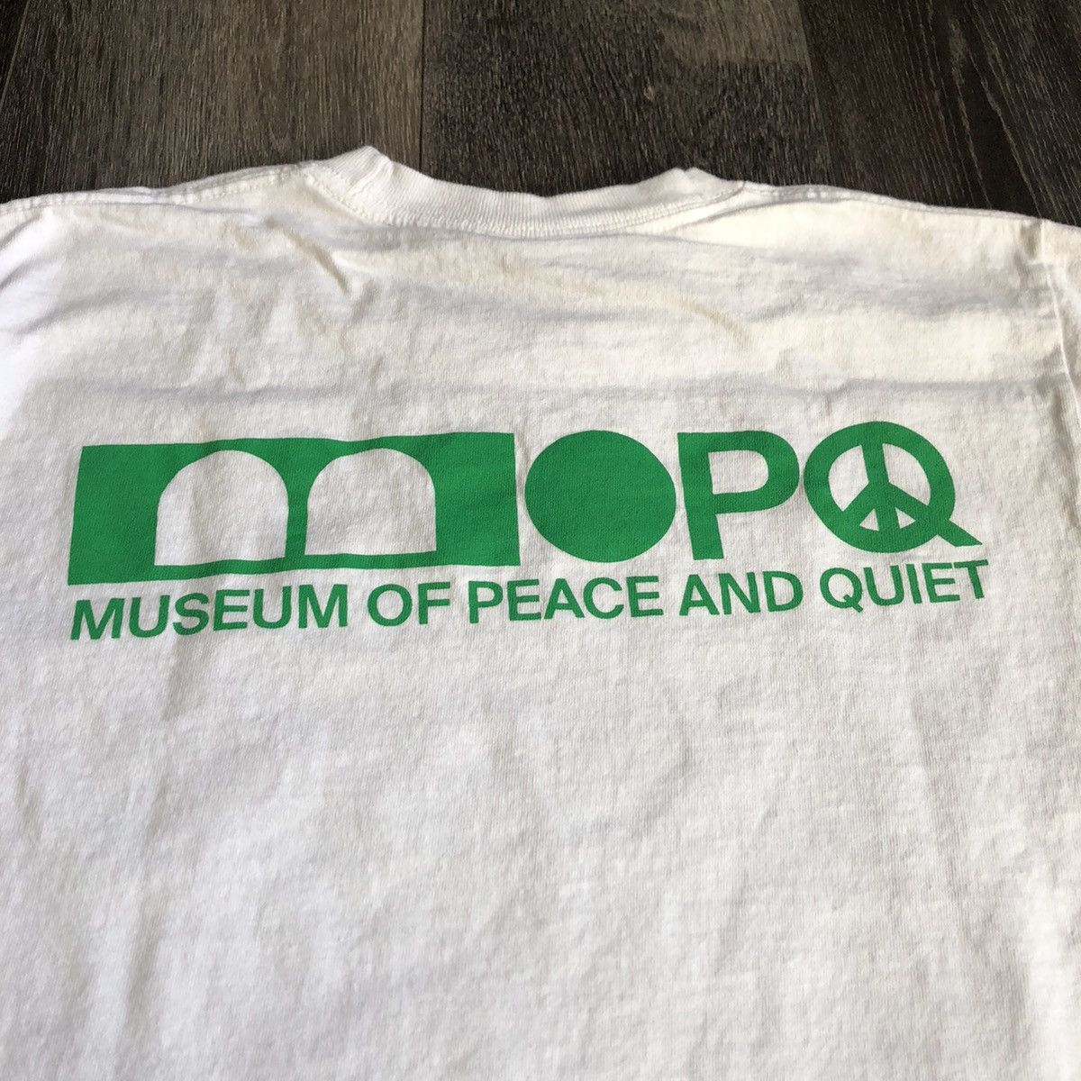 Museum of Peace and Quiet Museum of Peace and Queit MOPQ Graphic Logo Tee Shirt White Size US S / EU 44-46 / 1 - 3 Thumbnail