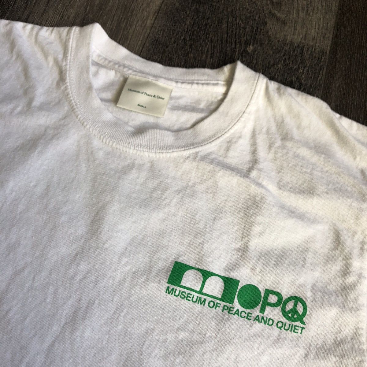 Museum of Peace and Quiet Museum of Peace and Queit MOPQ Graphic Logo Tee Shirt White Size US S / EU 44-46 / 1 - 4 Thumbnail