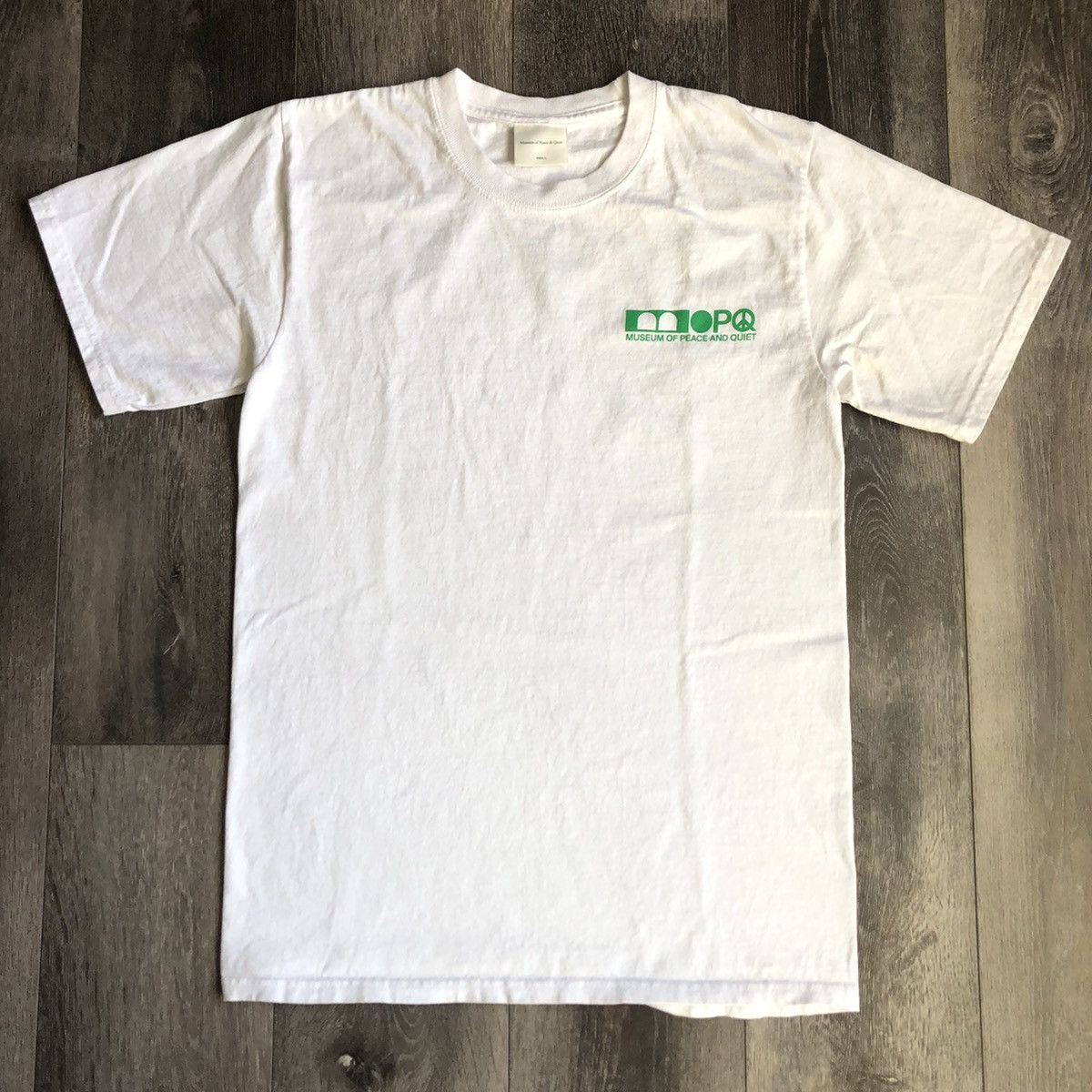 Museum of Peace and Quiet Museum of Peace and Queit MOPQ Graphic Logo Tee Shirt White Size US S / EU 44-46 / 1 - 2 Thumbnail