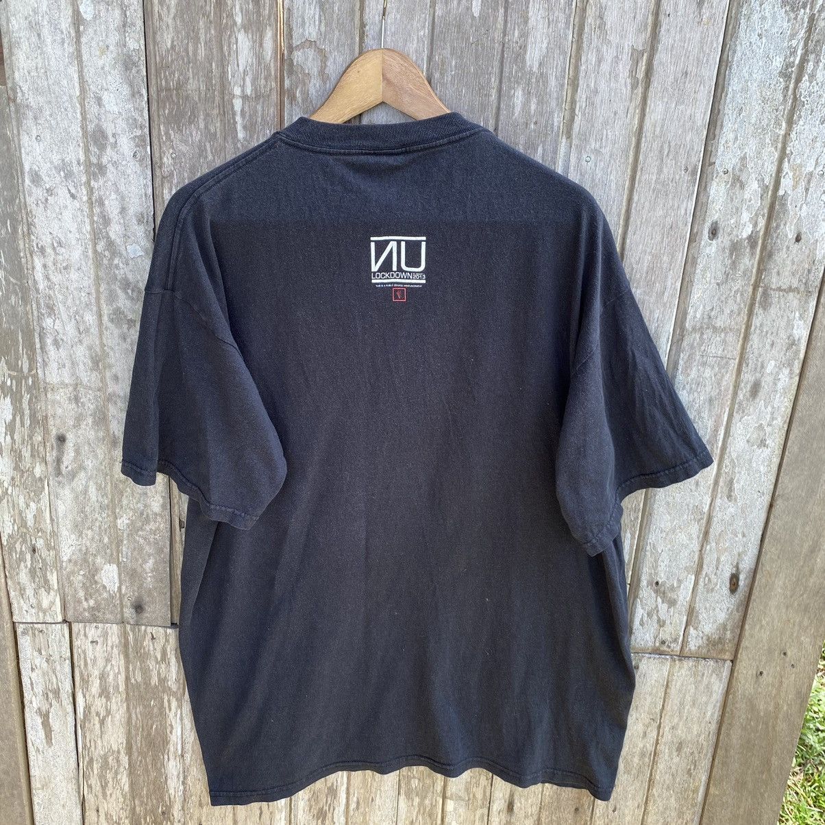 Vintage Thrashed Faded Vintage Lock Down Graphic ERD GRUNGE TEE Size US XL / EU 56 / 4 - 3 Thumbnail