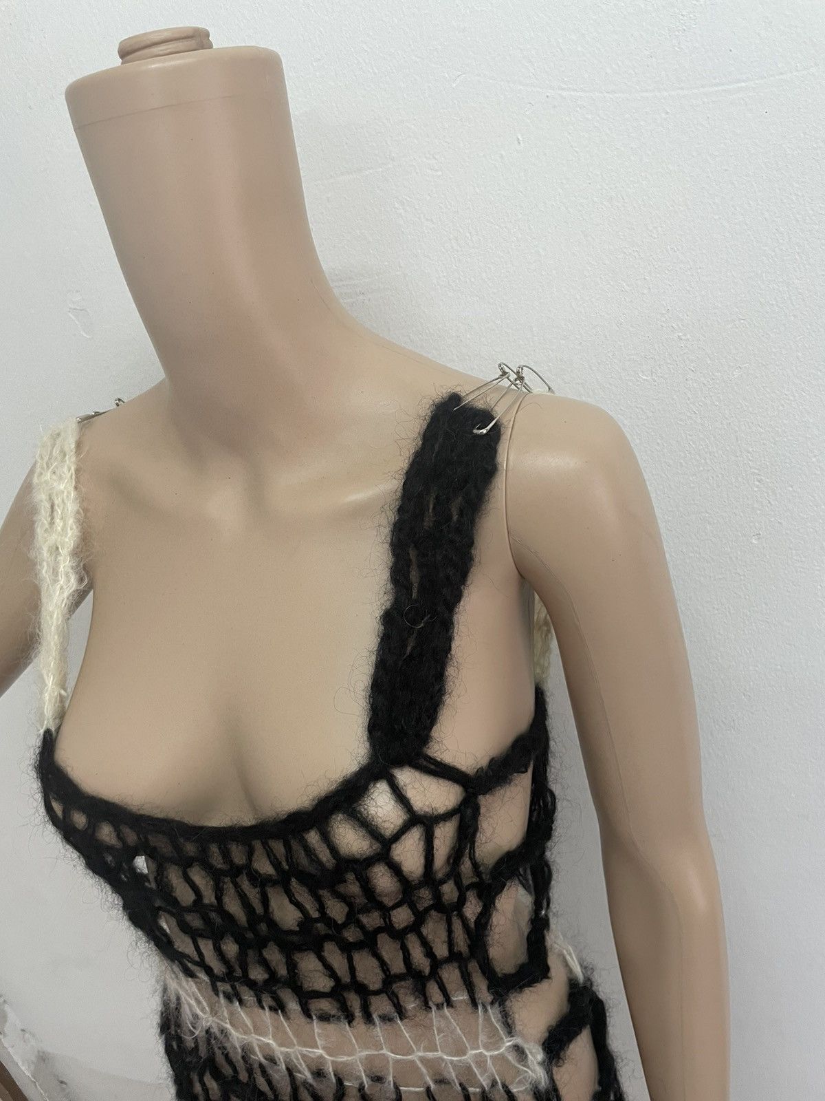 Japanese Brand Sexy Dynamite Punk knit fishnet Size L / US 10 / IT 46 - 3 Thumbnail