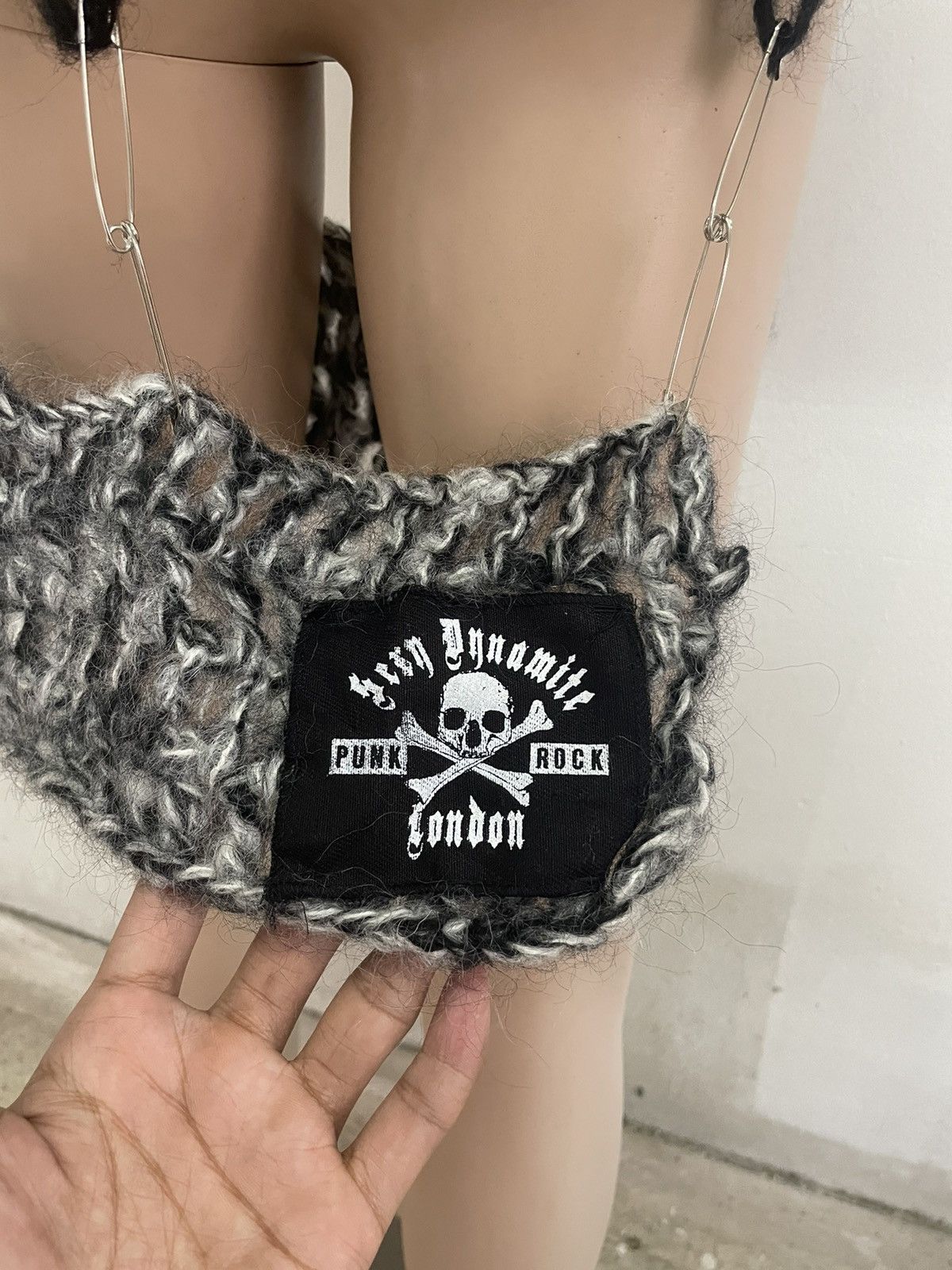 Japanese Brand Sexy Dynamite Punk knit fishnet Size L / US 10 / IT 46 - 7 Thumbnail