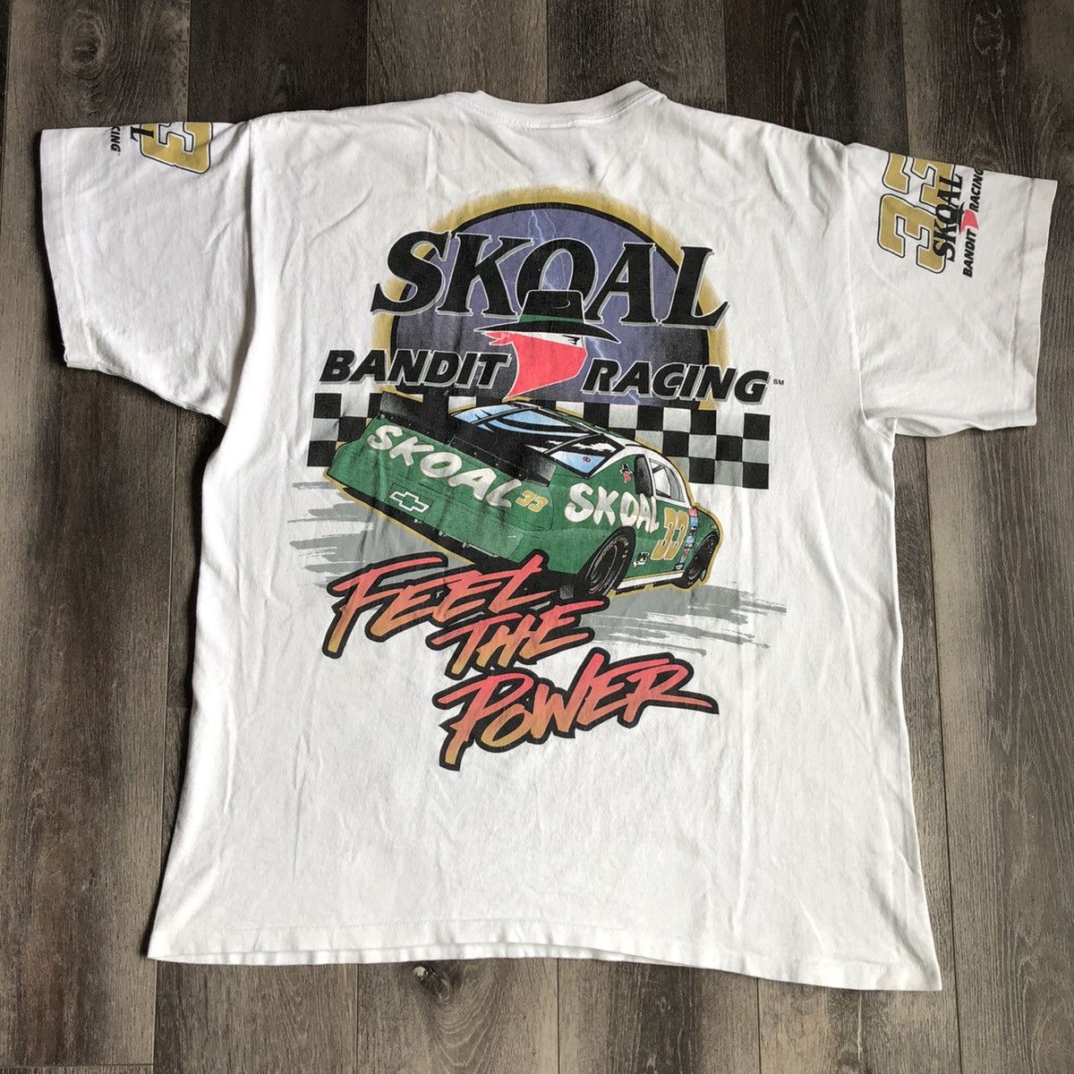 NASCAR 90s NASCAR SKOAL BANDIT TEE Size US XL / EU 56 / 4 - 2 Thumbnail