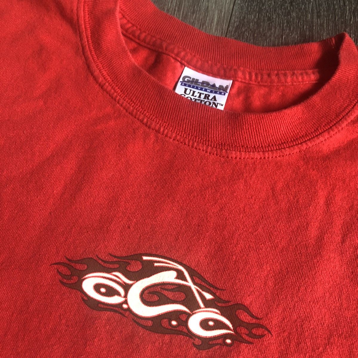 Other Vintage 2000s Orange County Choppers Flame Logo Longsleeve Size US XL / EU 56 / 4 - 4 Thumbnail