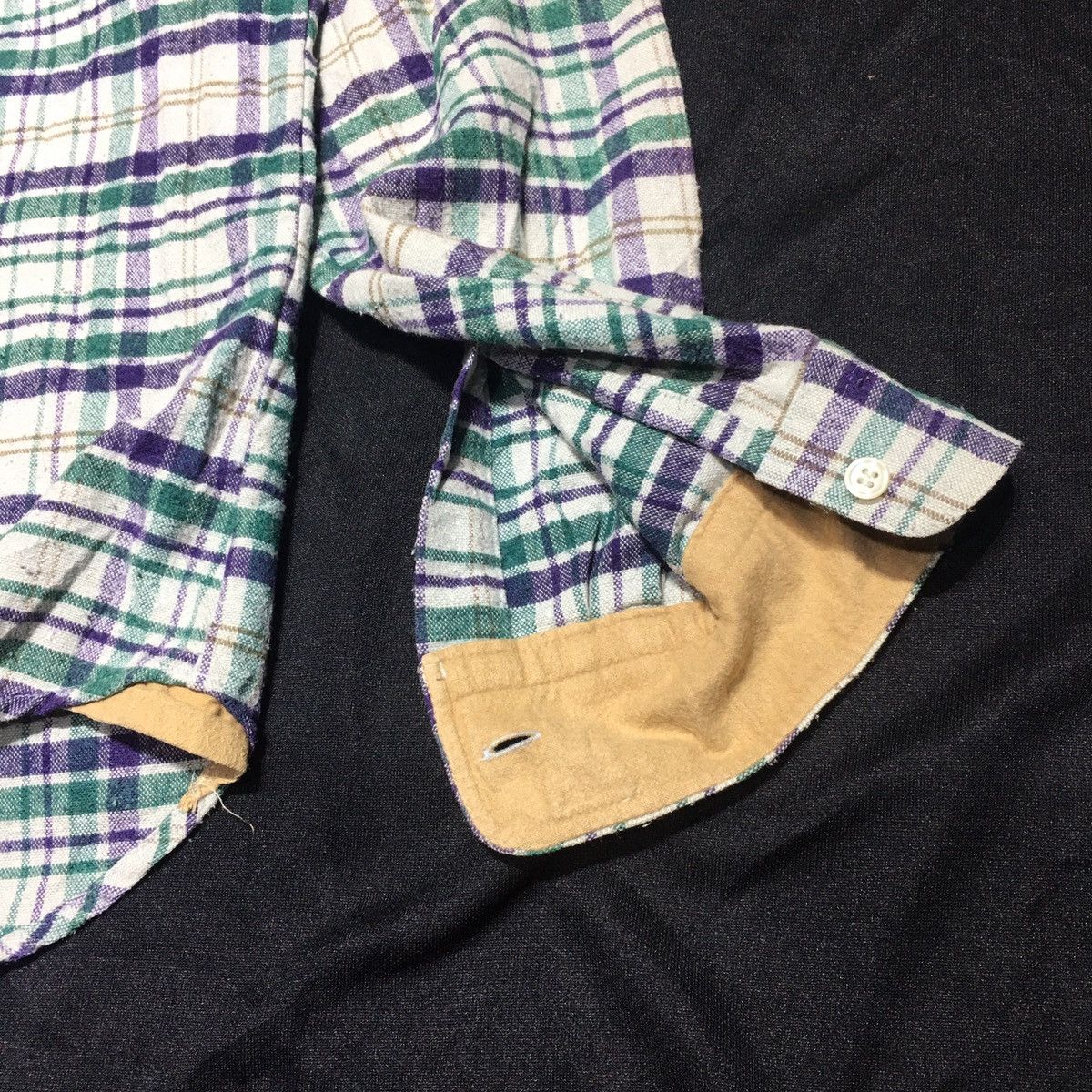 atmos Vintage Atmos Japanese Brand Checked ERD GRAIL Flannel Size US L / EU 52-54 / 3 - 9 Thumbnail
