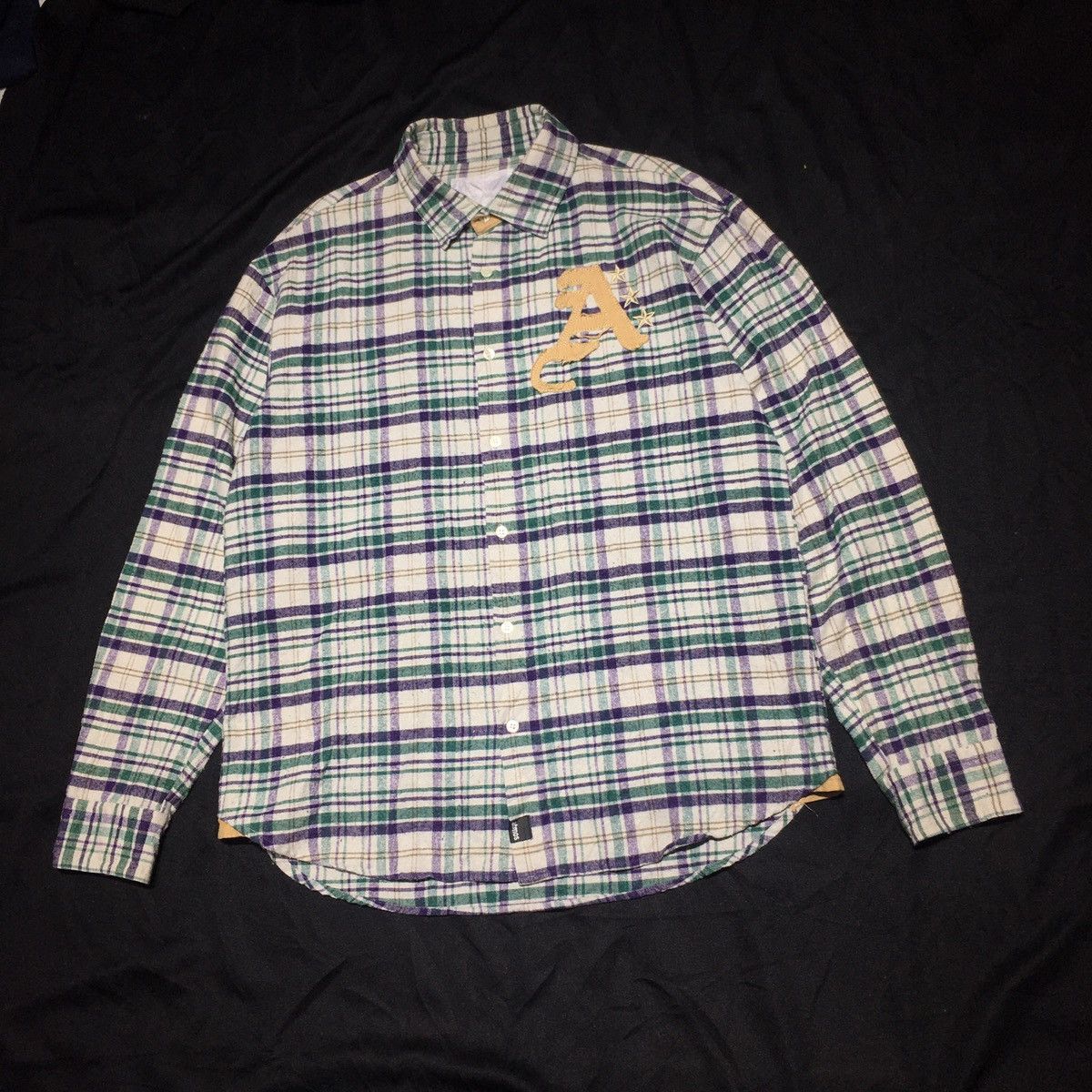 atmos Vintage Atmos Japanese Brand Checked ERD GRAIL Flannel Size US L / EU 52-54 / 3 - 1 Thumbnail