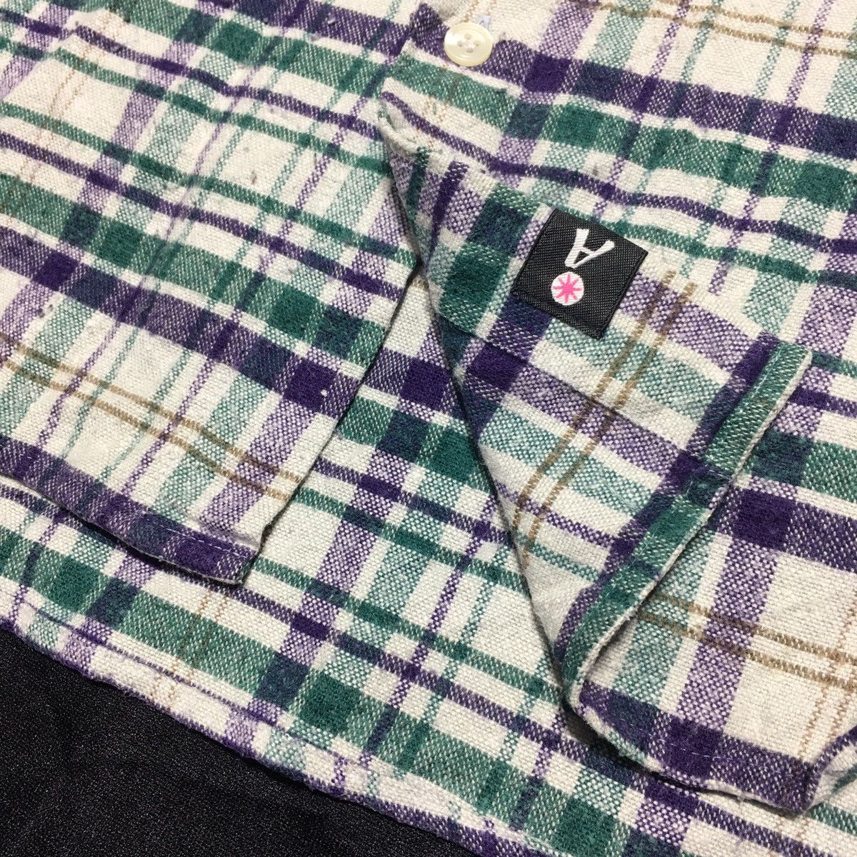 atmos Vintage Atmos Japanese Brand Checked ERD GRAIL Flannel Size US L / EU 52-54 / 3 - 4 Thumbnail
