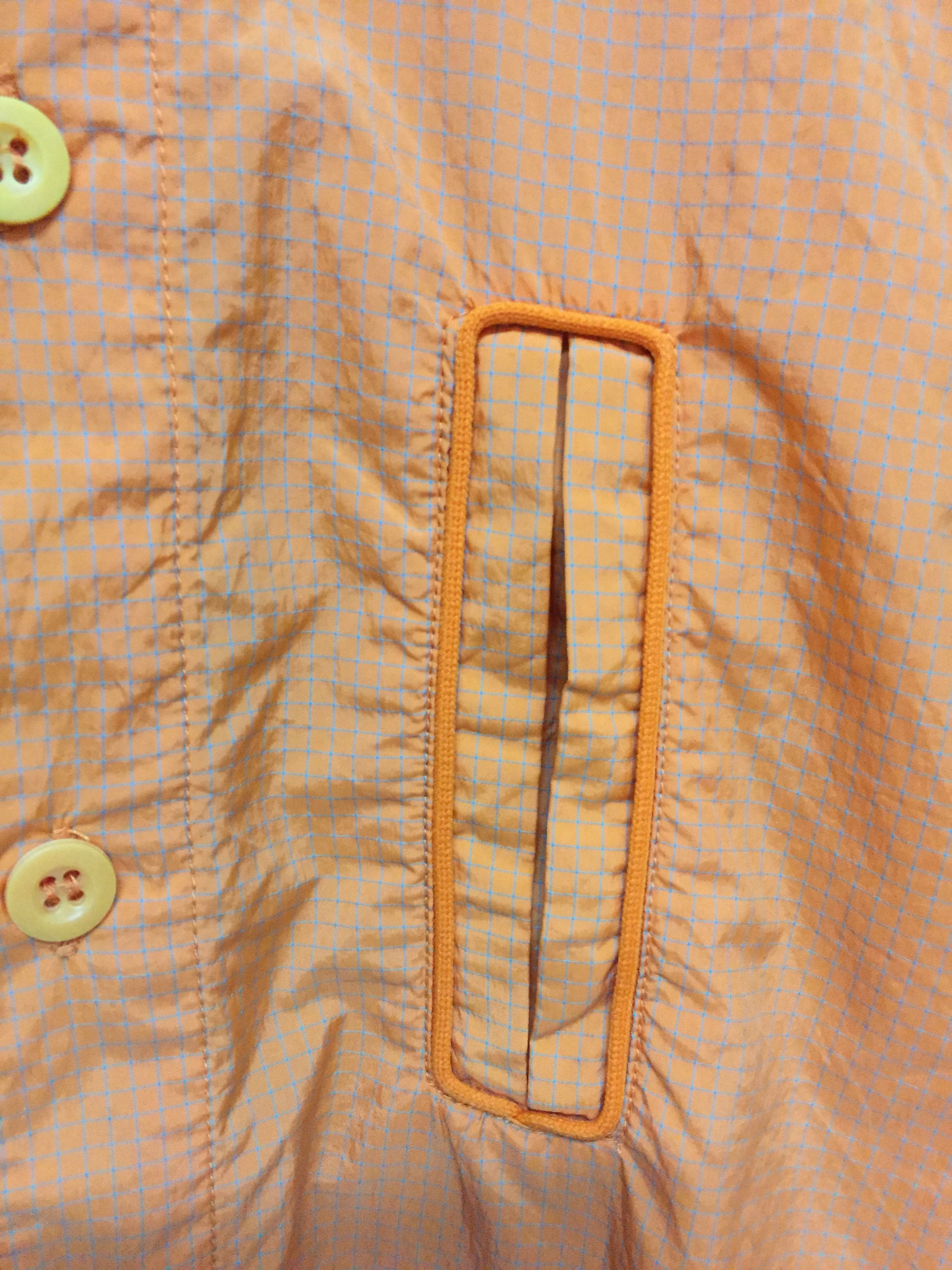 Japanese Brand 90's MILKBOY patch cyberpunk nylon vertical pocket shirt Size US M / EU 48-50 / 2 - 6 Thumbnail