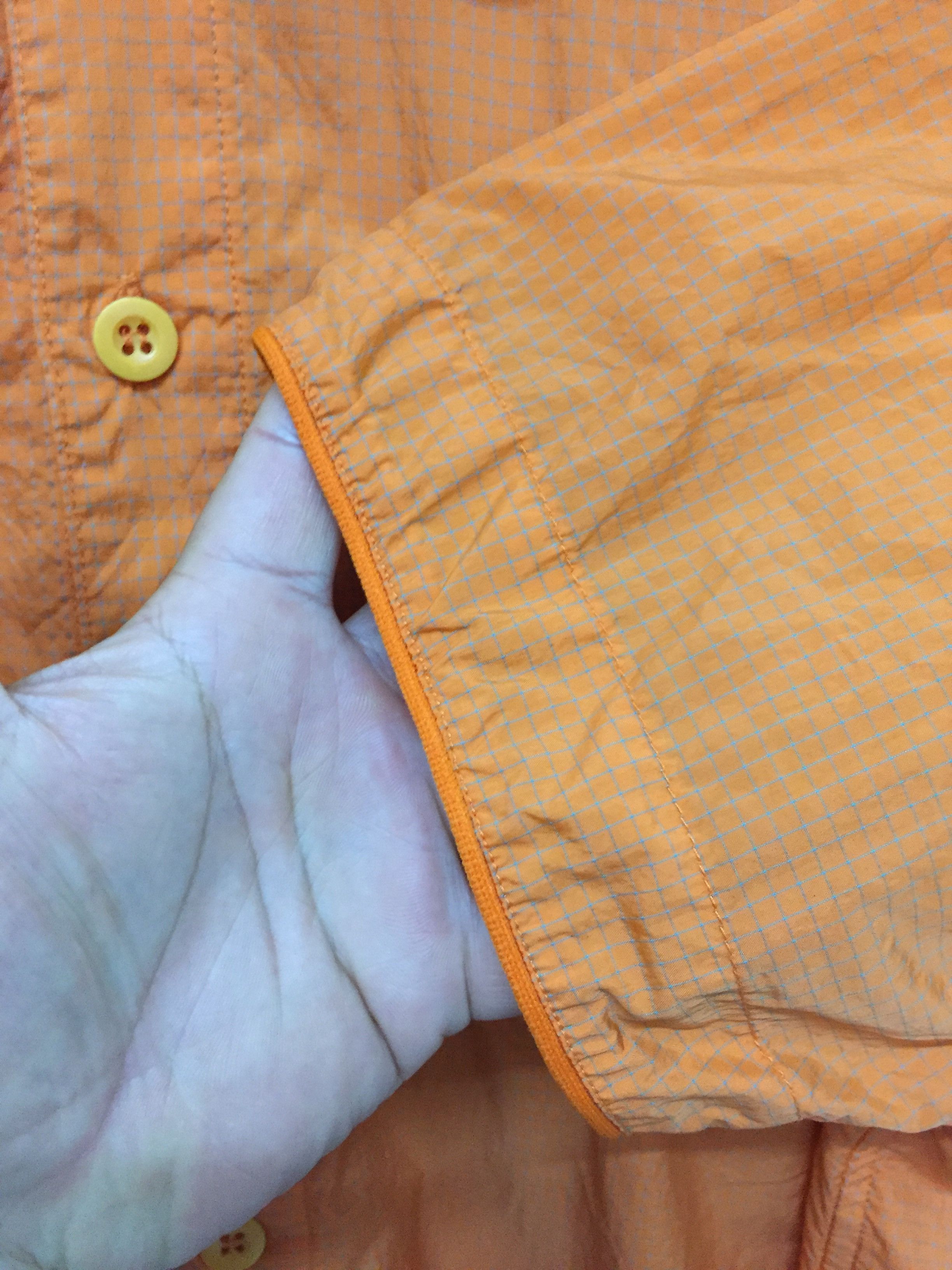 Japanese Brand 90's MILKBOY patch cyberpunk nylon vertical pocket shirt Size US M / EU 48-50 / 2 - 7 Thumbnail